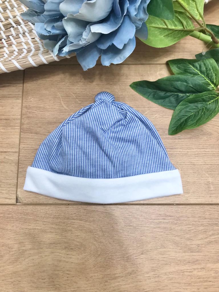 Cuffia Neonato BIANCO RE22543-67 - NANU' BABY