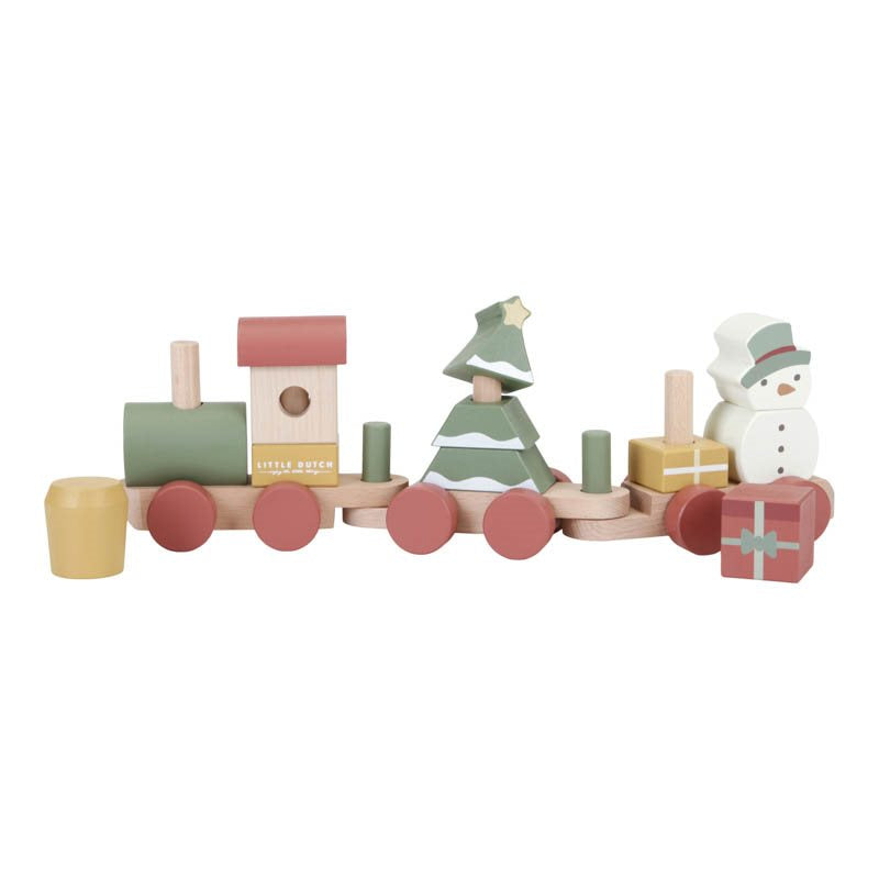 Treno Natalizio ROSSO LD4861 - NANU' BABY