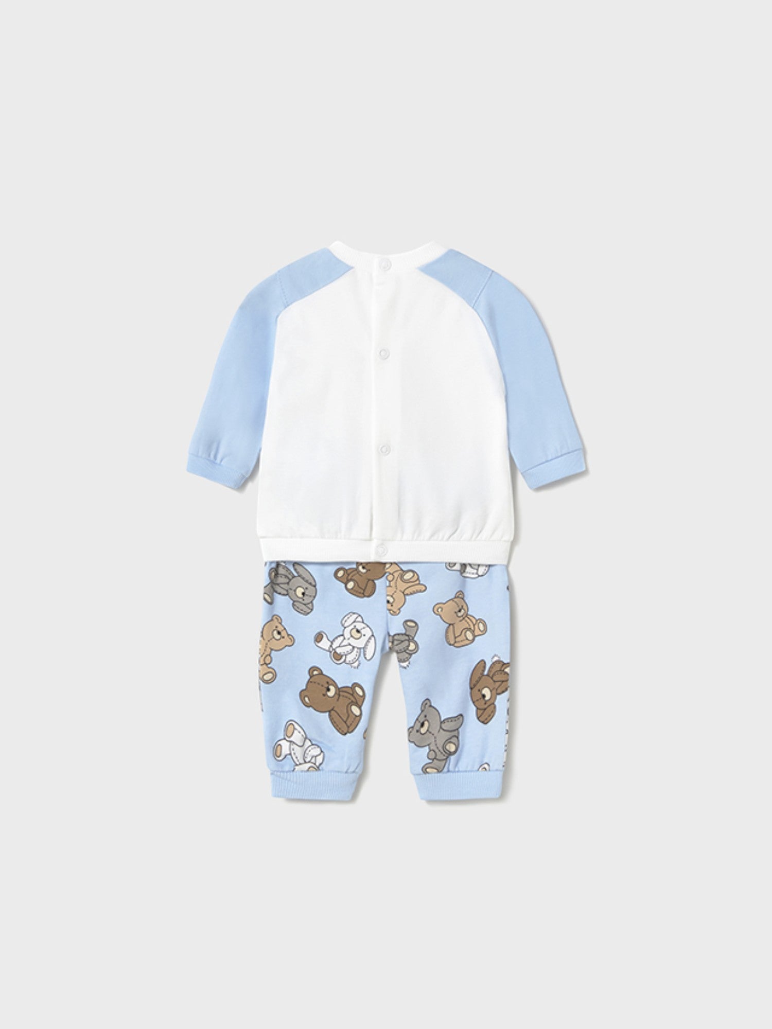 Completo 4 pezzi lungo Bimbo CIELO 1612 /C - NANU' BABY