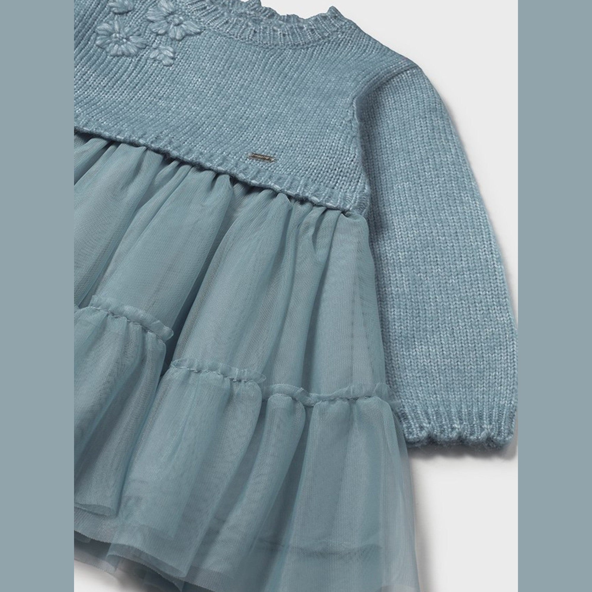 Abito combinato tricot Bimba CIELO 2905/31 - NANU' BABY