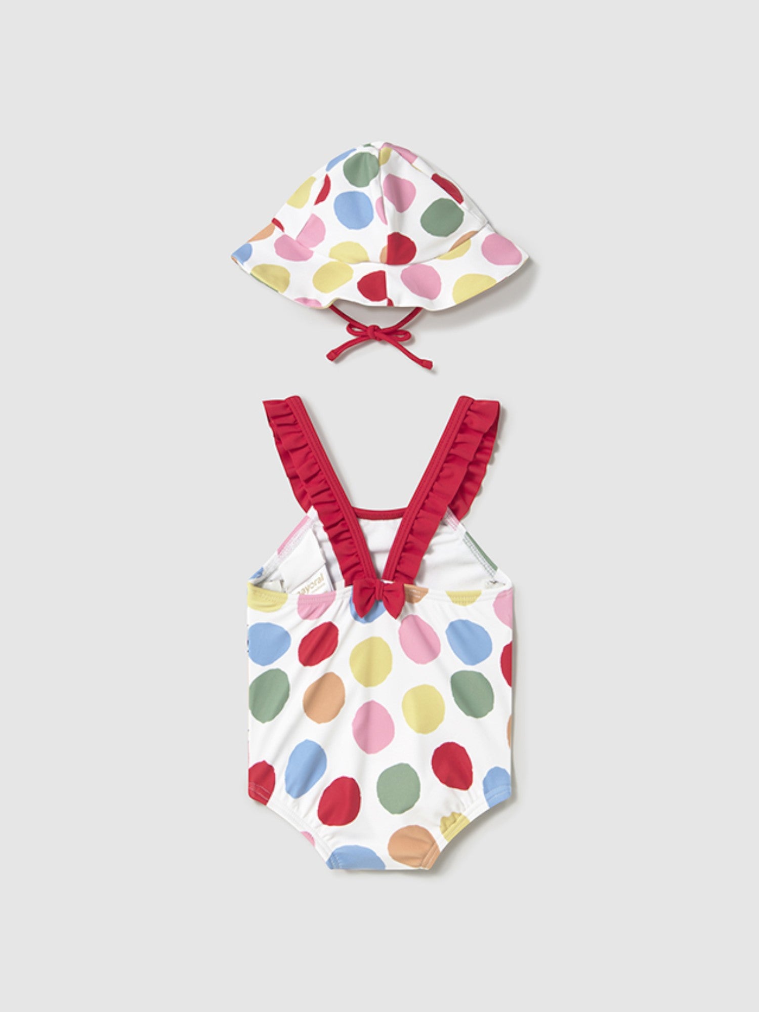 Costume e cappello Bimba ROSSO 1764 /RS - NANU' BABY