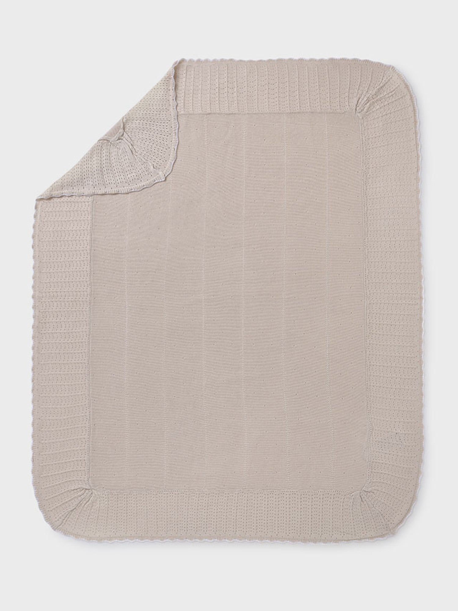 Copertina blonda Neonata BEIGE 9853 /BE - NANU' BABY