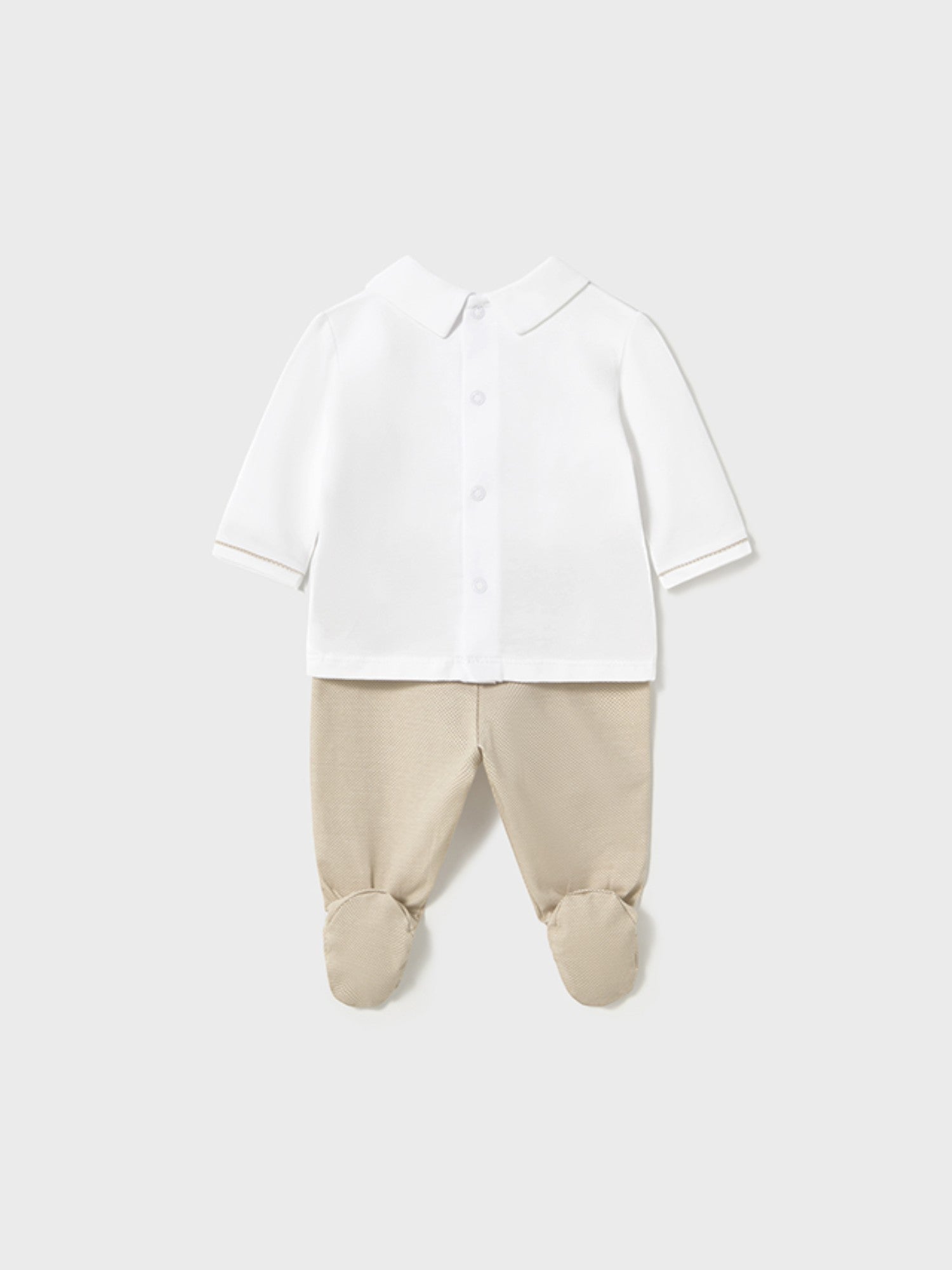 Completo ghettina Neonato BEIGE 1558 /BE - NANU' BABY