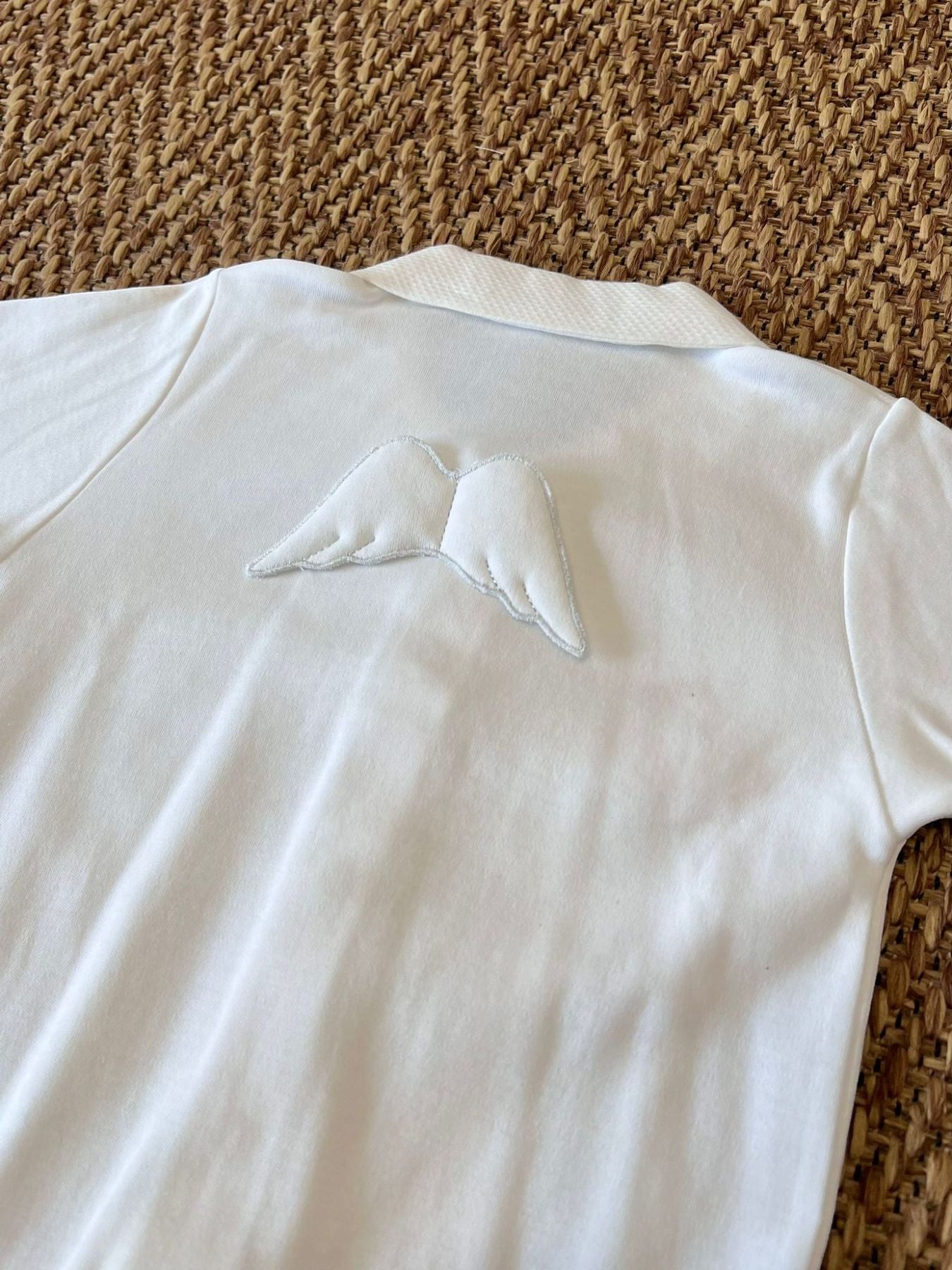 Tutina Angel Neonato Bianco ANGEL BGM53AC - NANU' BABY