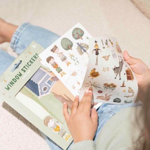 Vetrofanie Little Farm Verde 125599 - NANU' BABY