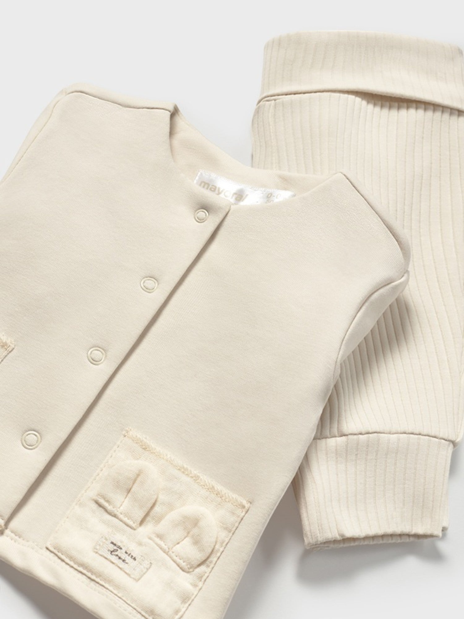 Tuta 3 pezzi Bimba BEIGE 1877 /BE - NANU' BABY