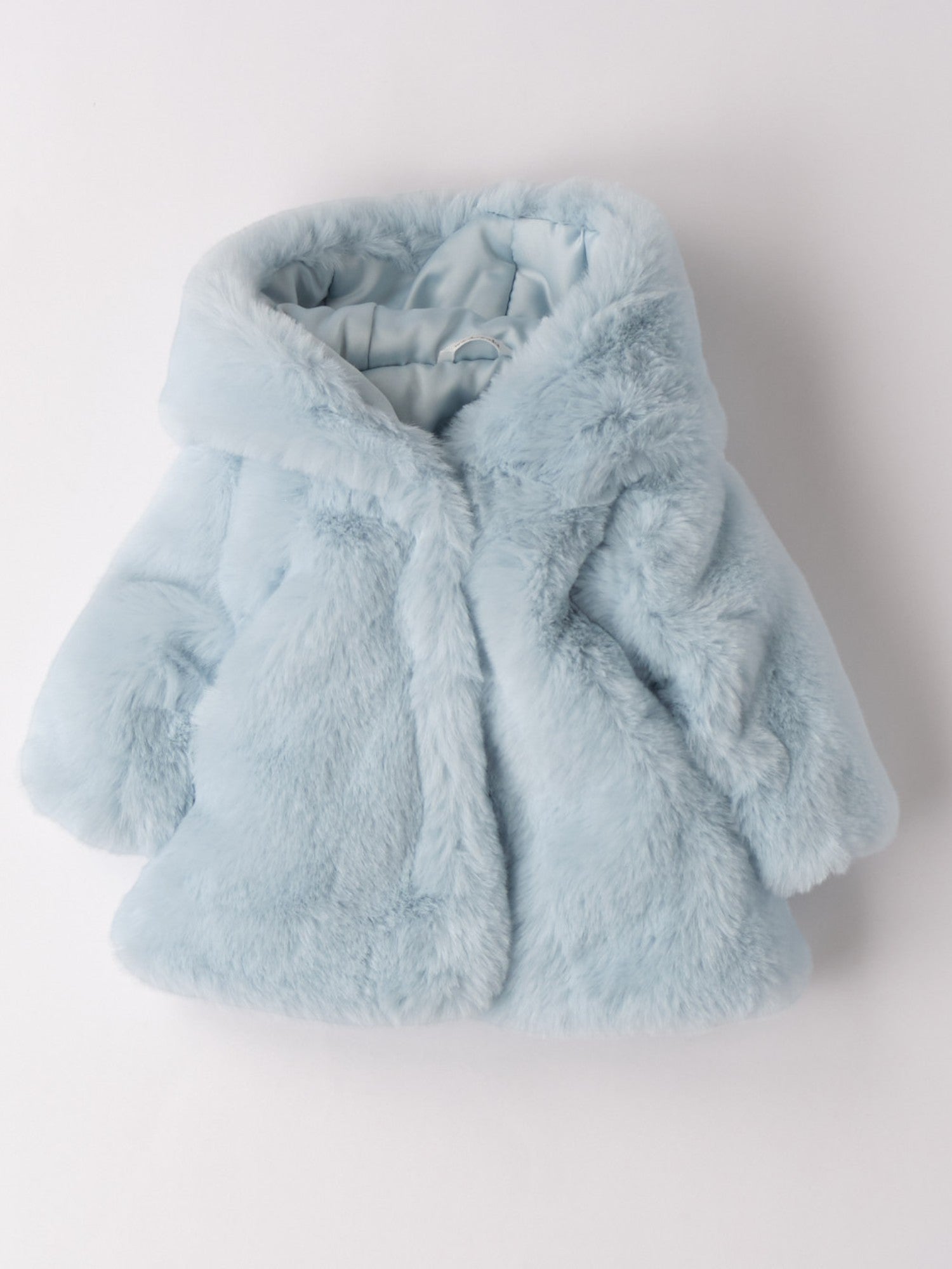 Cappotti-Giub. Navetta Eco-Pelle Pellic. Bimba Bianco 3F735/3942 - NANU' BABY
