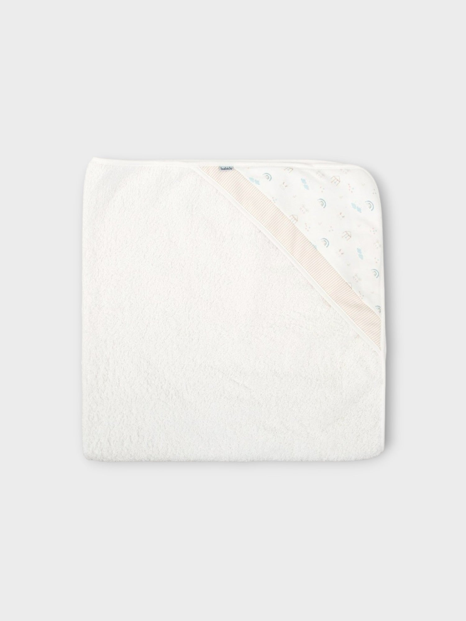 Accappatoio Neonata Beige 825 - NANU' BABY