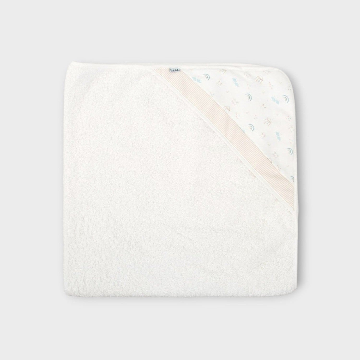 Accappatoio Neonata Beige 825 - NANU' BABY
