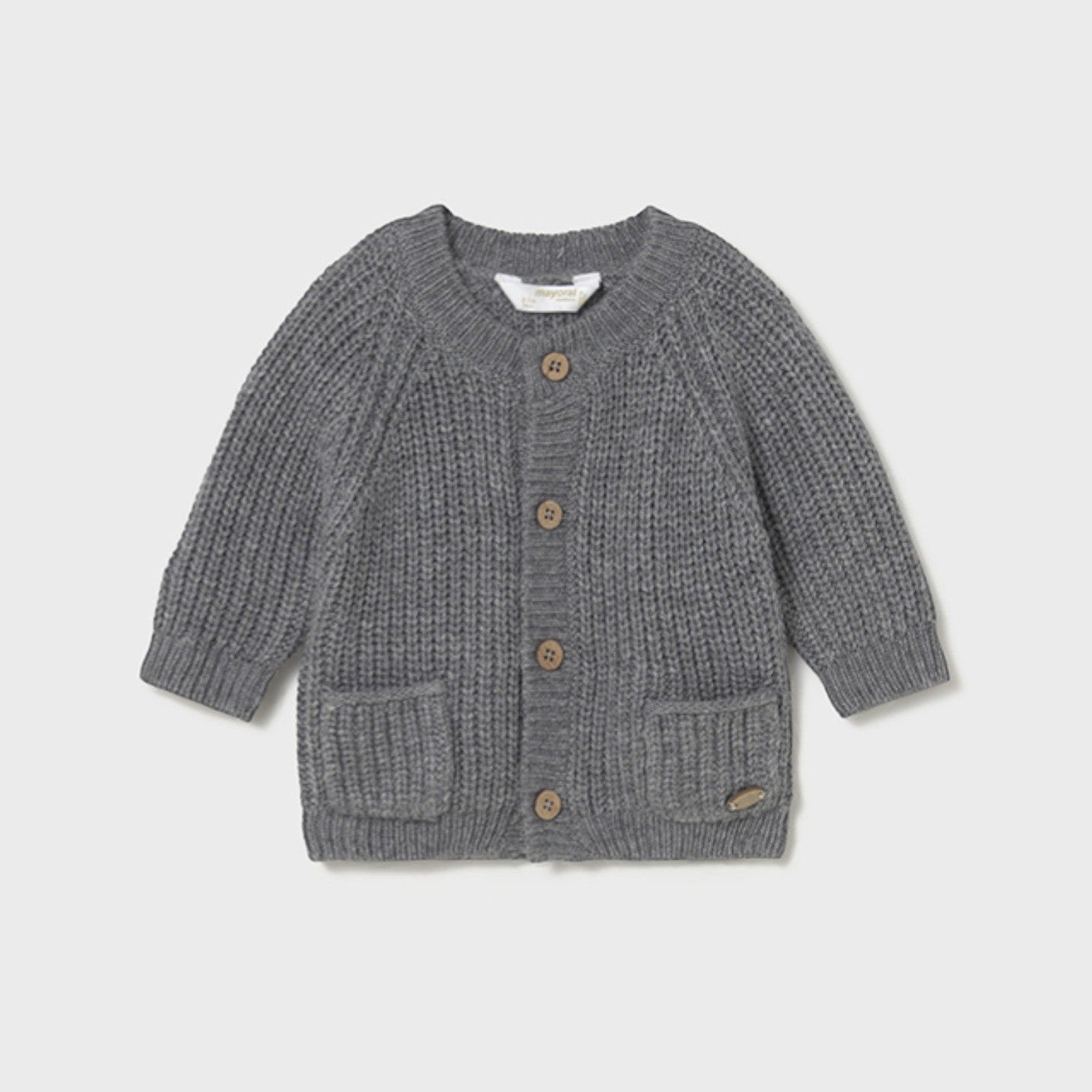 Cardigan Bimbo Grigio Tricot Mayoral 2339/89 - NANÙ BABY - NANU' BABY