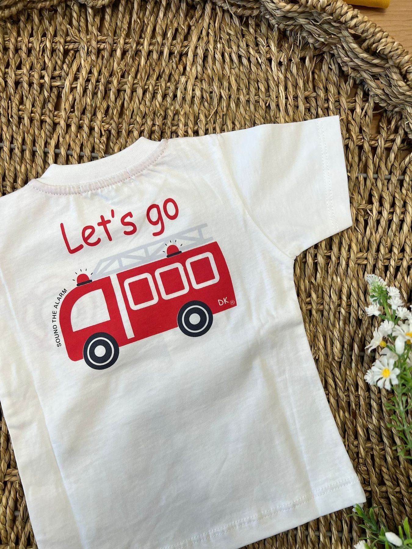 T-shirt Lets'go Bimbo BIANCO PRESERVE DK503 - NANU' BABY