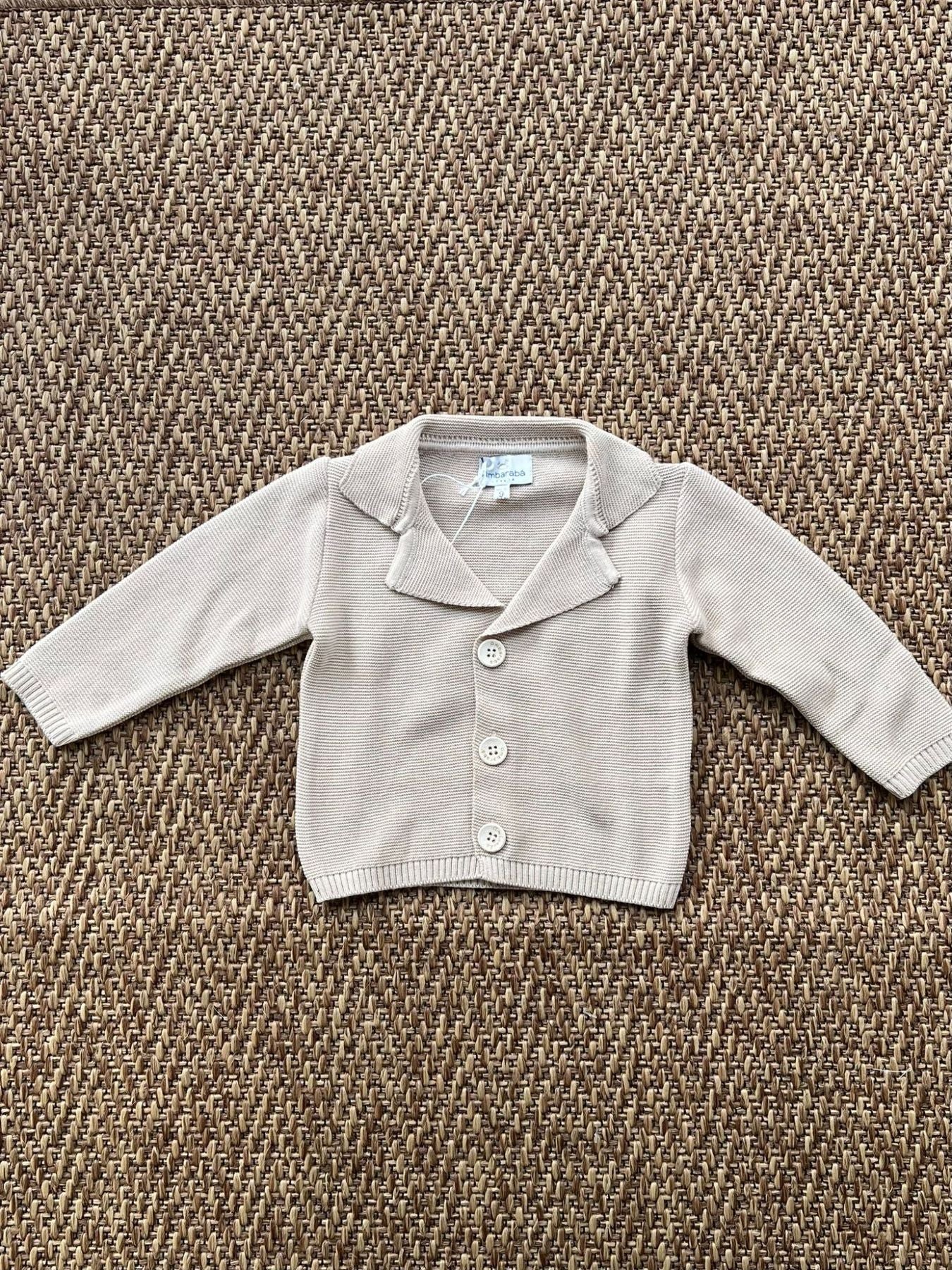 GIACCA C/ COLLO Bimbo BEIGE FMM37253/ - NANU' BABY