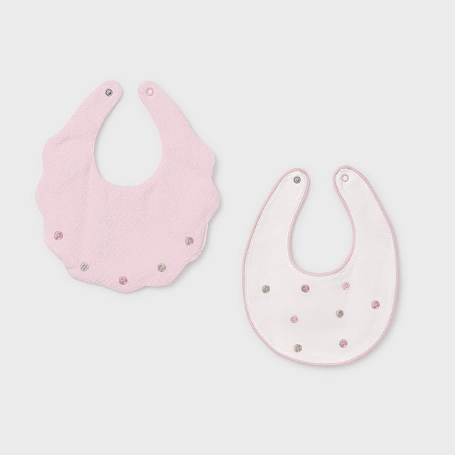 Bavetta Neonata Rosa 9952/50 - NANU' BABY
