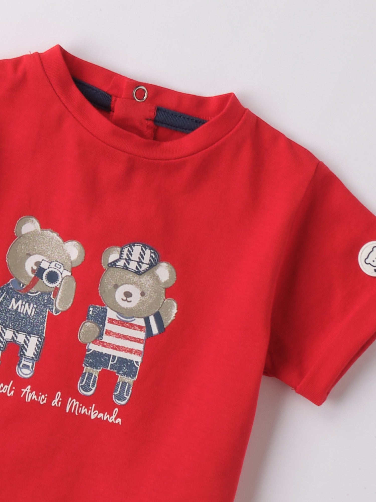 T-shirt Bimbo ROSSO 3B613/2251 - NANU' BABY