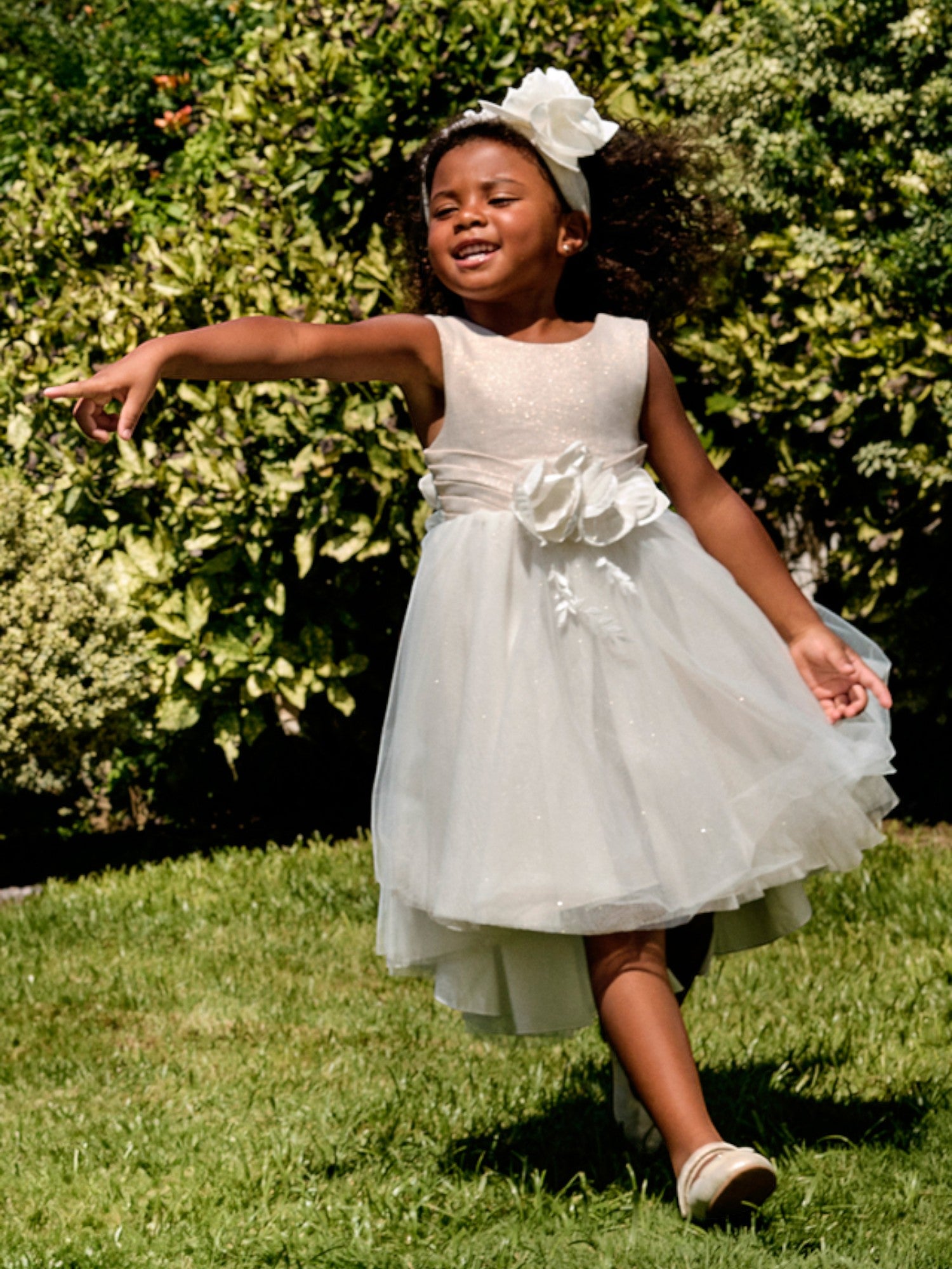 Abito lino Bimba ORO 5032 /1 - NANU' BABY