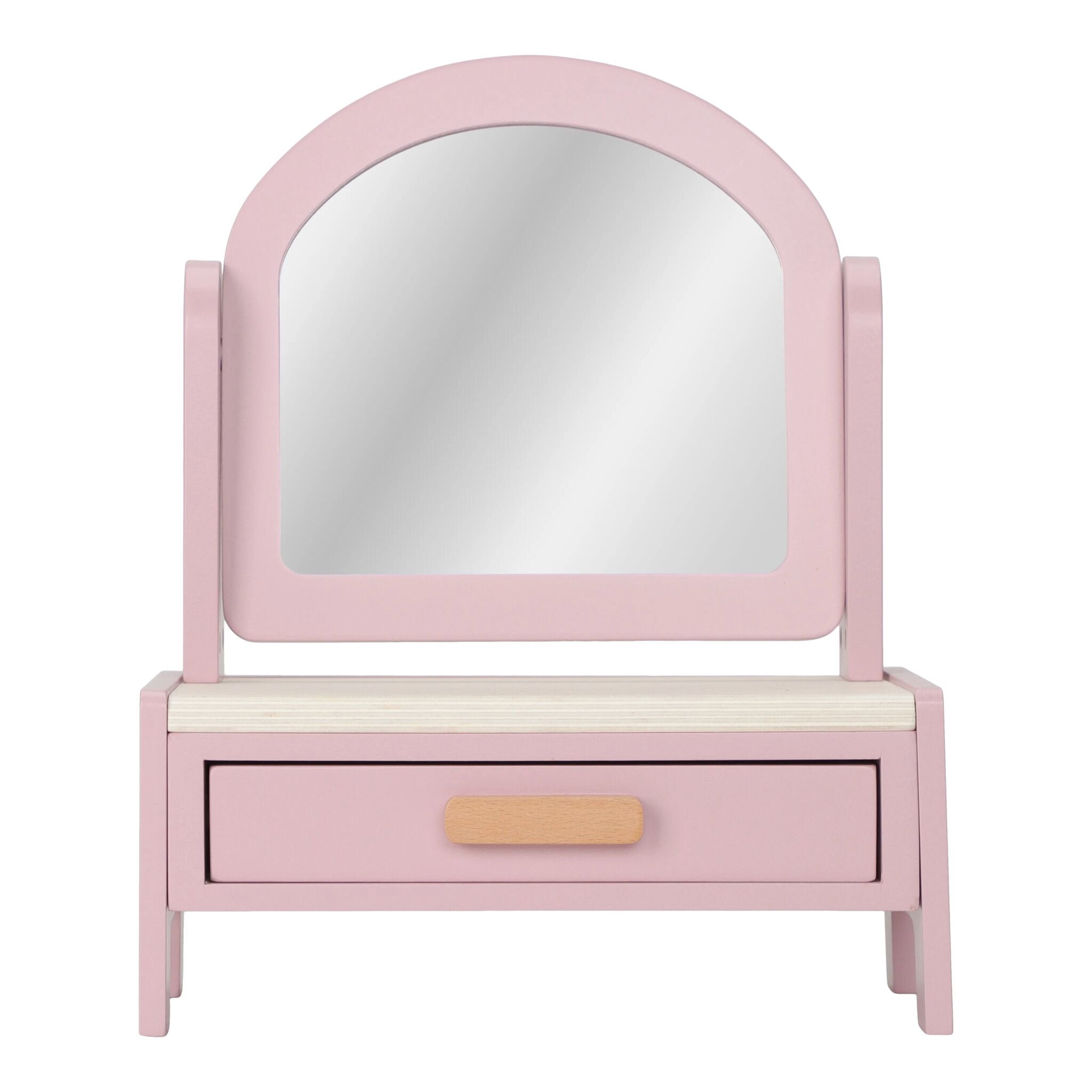 Toeletta in legno Rosa LD2516