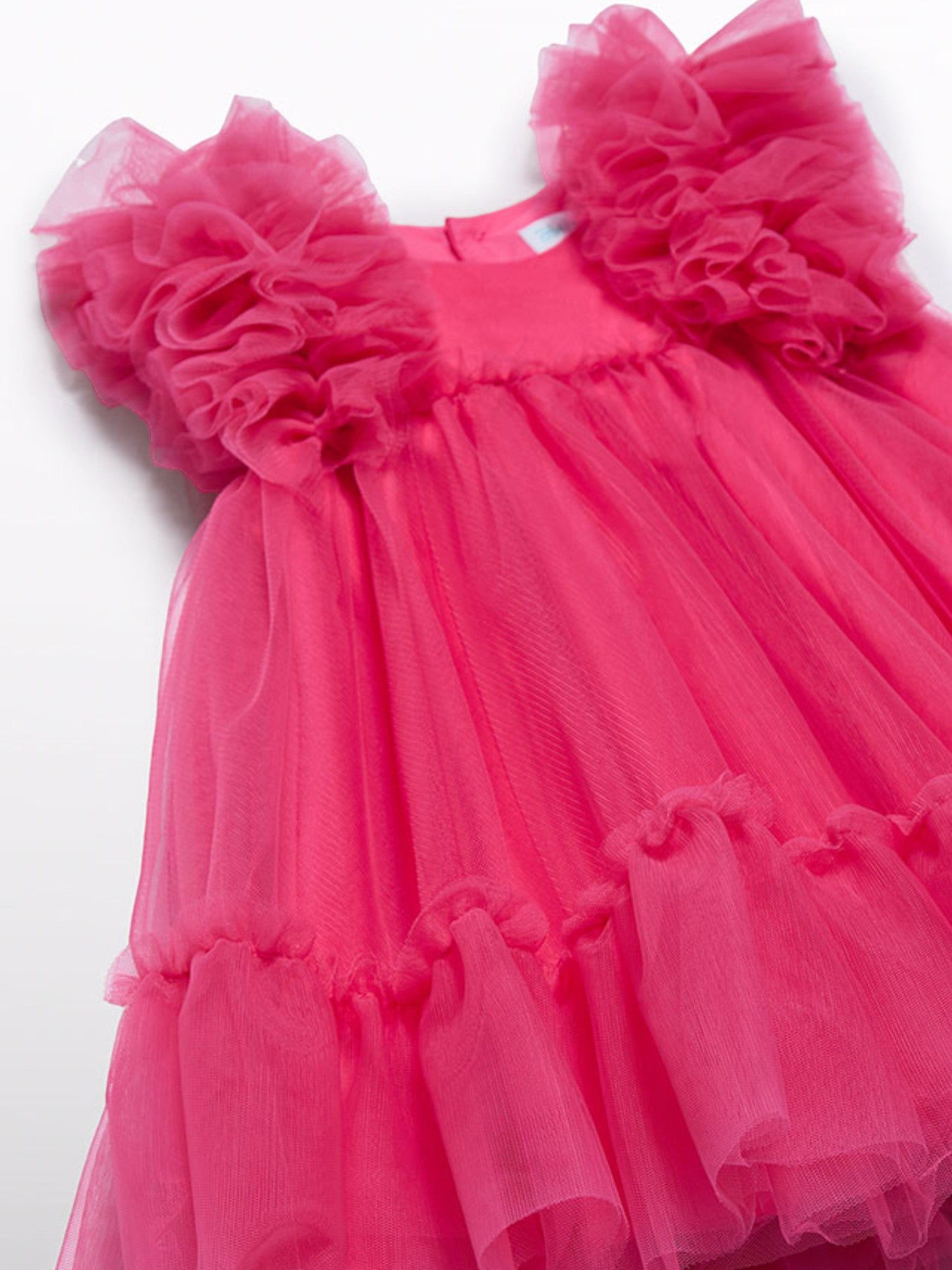 Abito tulle Bimba FUCSIA 5029/92 - NANU' BABY