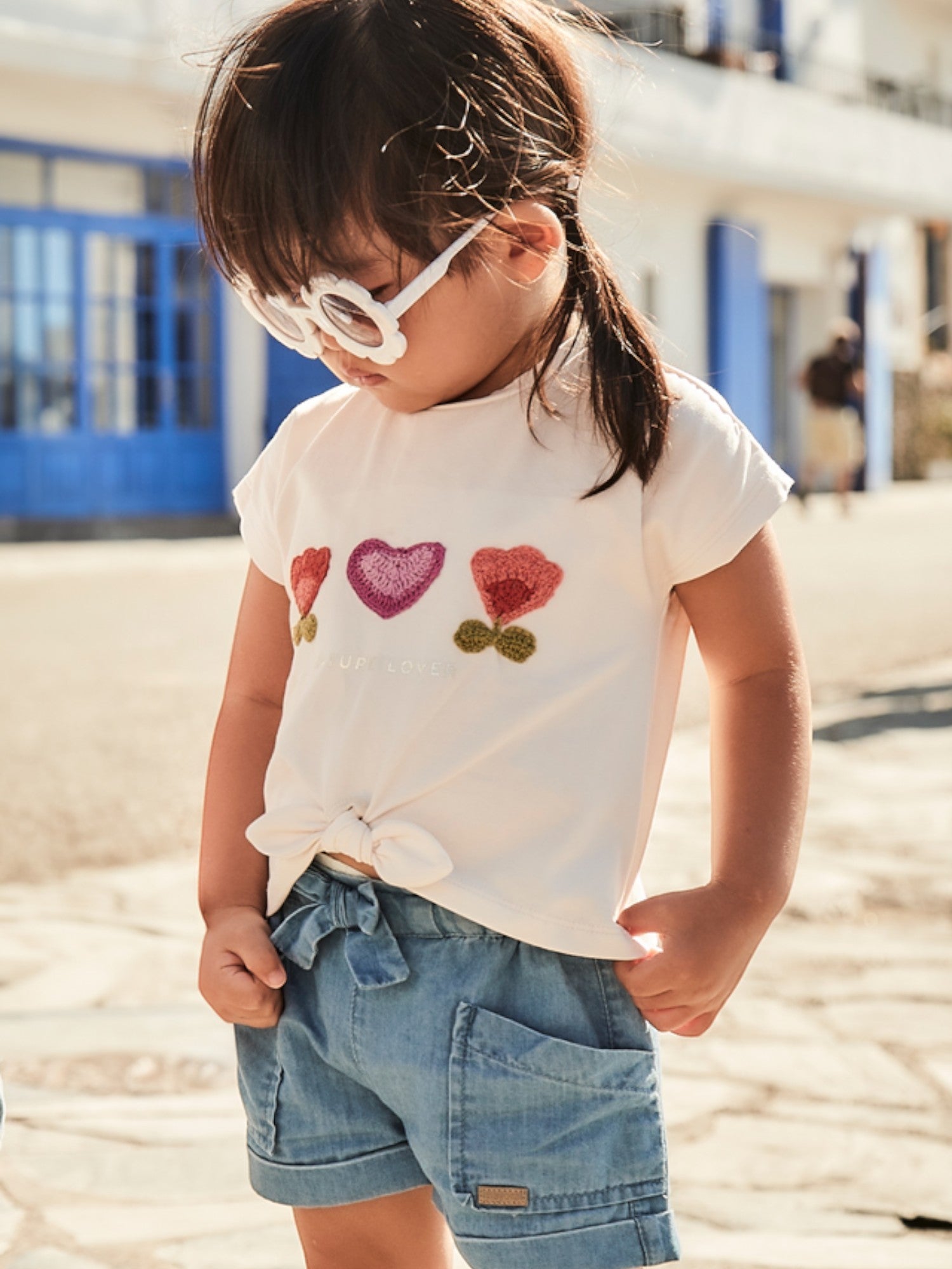 Pantalone corto Bimba JEANS 1227/81 - NANU' BABY
