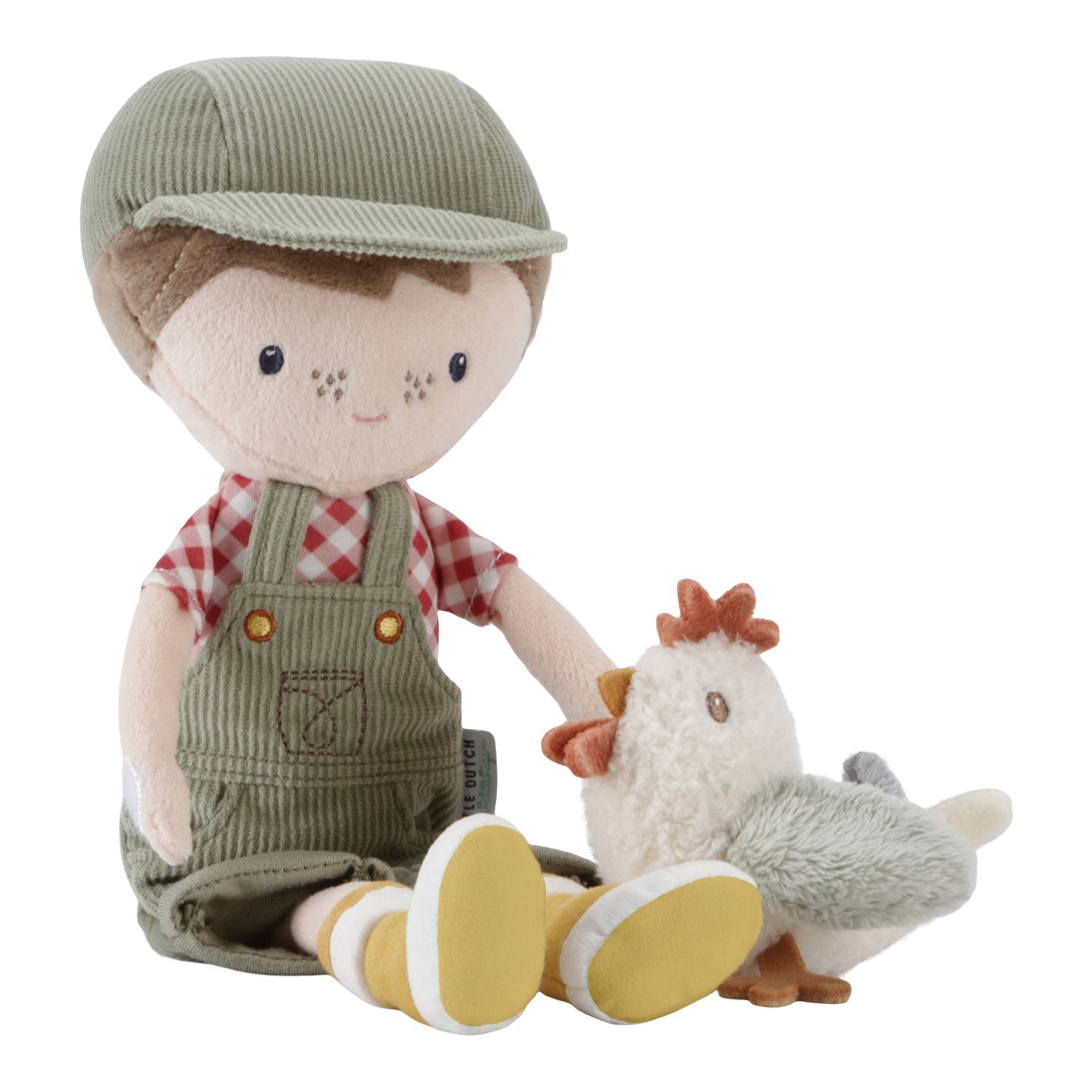 Bambola coccolosa Farmer Jim MULTICOLORE LD4563 - NANU' BABY
