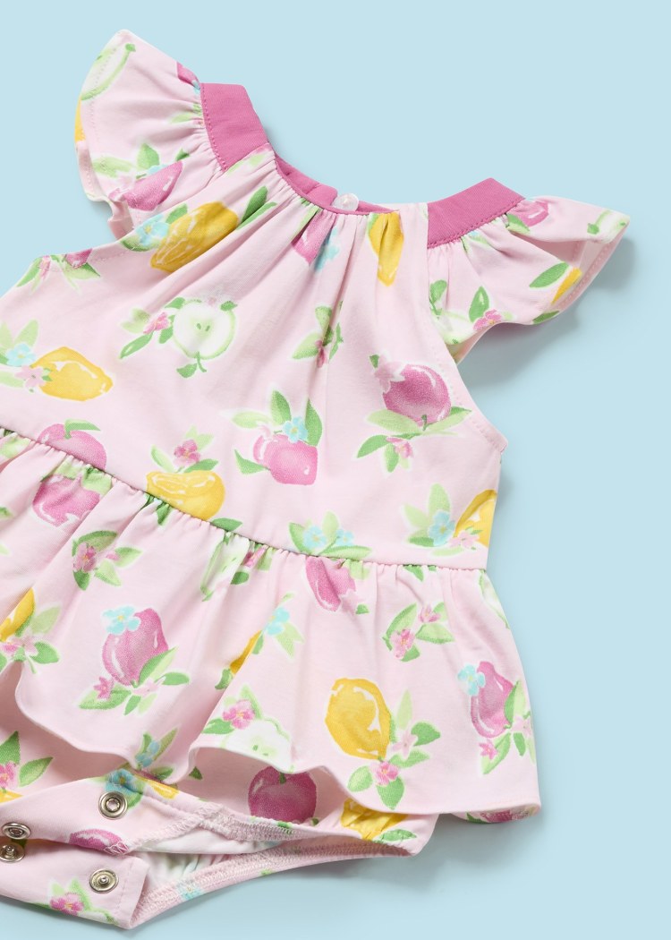 Pagliaccetto con fascia Bimba ROSA 1632 - NANU' BABY