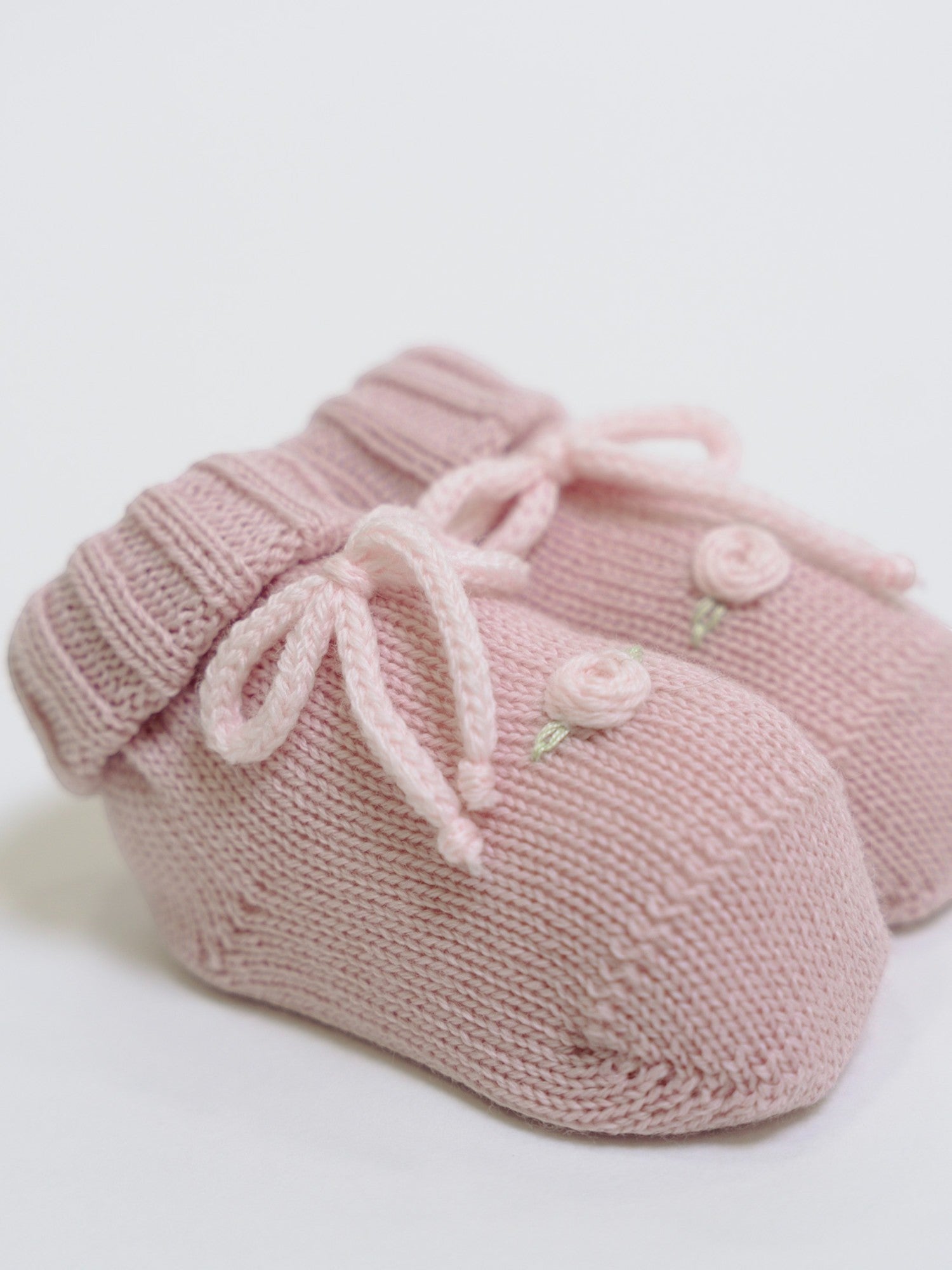 Babbucce Camelie Neonata ROSA ANTICO CAMELIE 715 - NANU' BABY