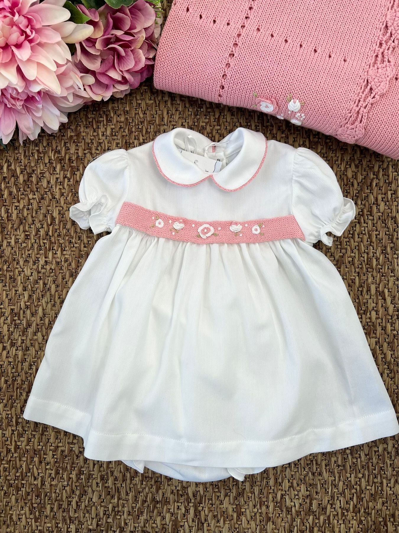 Completo 2 pezzi Bimba BIANCO LULU' 3132 - NANU' BABY