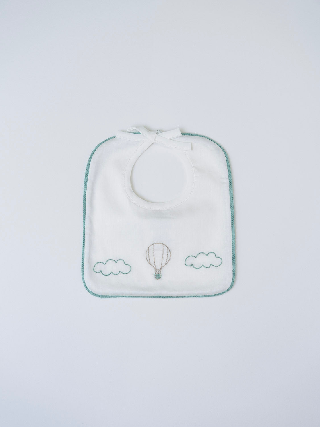 Bavetta Mongolfiera Neonato VANIGLIA IN57BAV/V - NANU' BABY