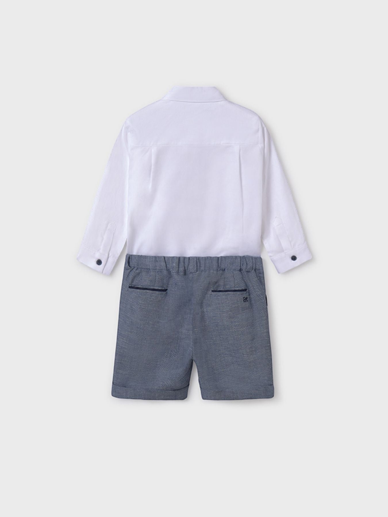 Compl.camicia papillon bermud Bimbo BLU 5250 - NANU' BABY