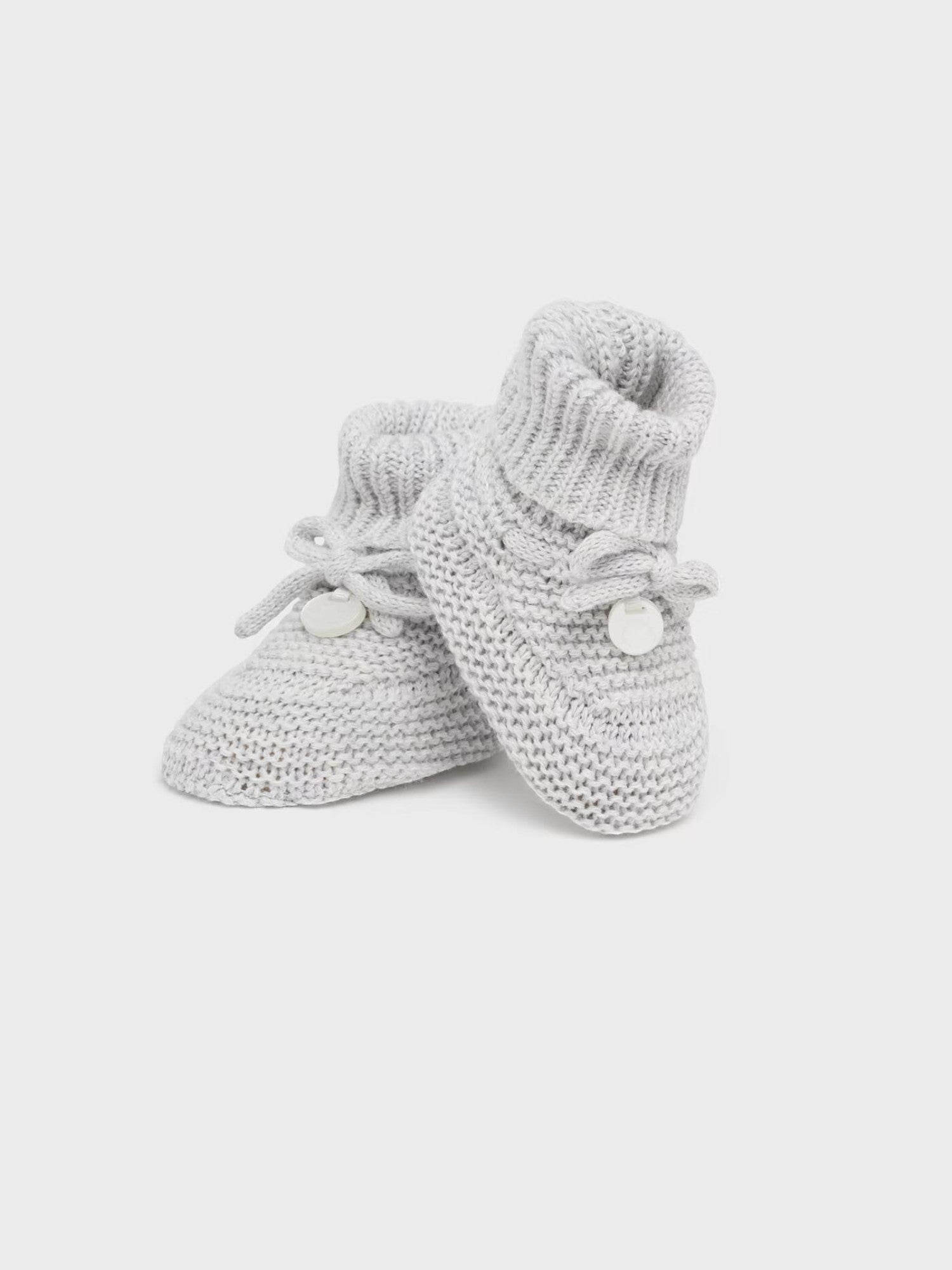 Babbucce tricot Neonato PANNA 9696/P - NANU' BABY