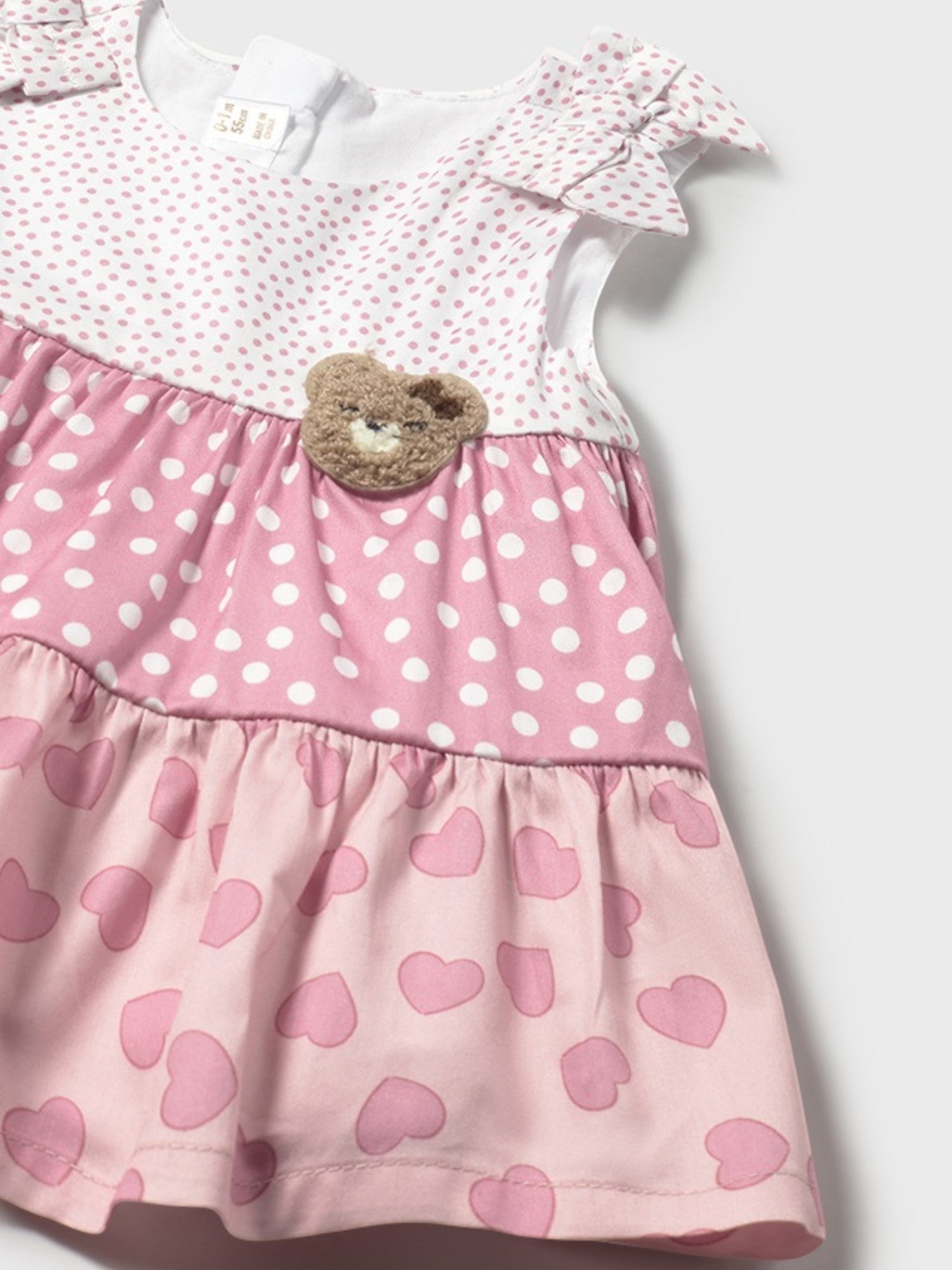 Abito combinato Bimba ROSA 1868 /R - NANU' BABY
