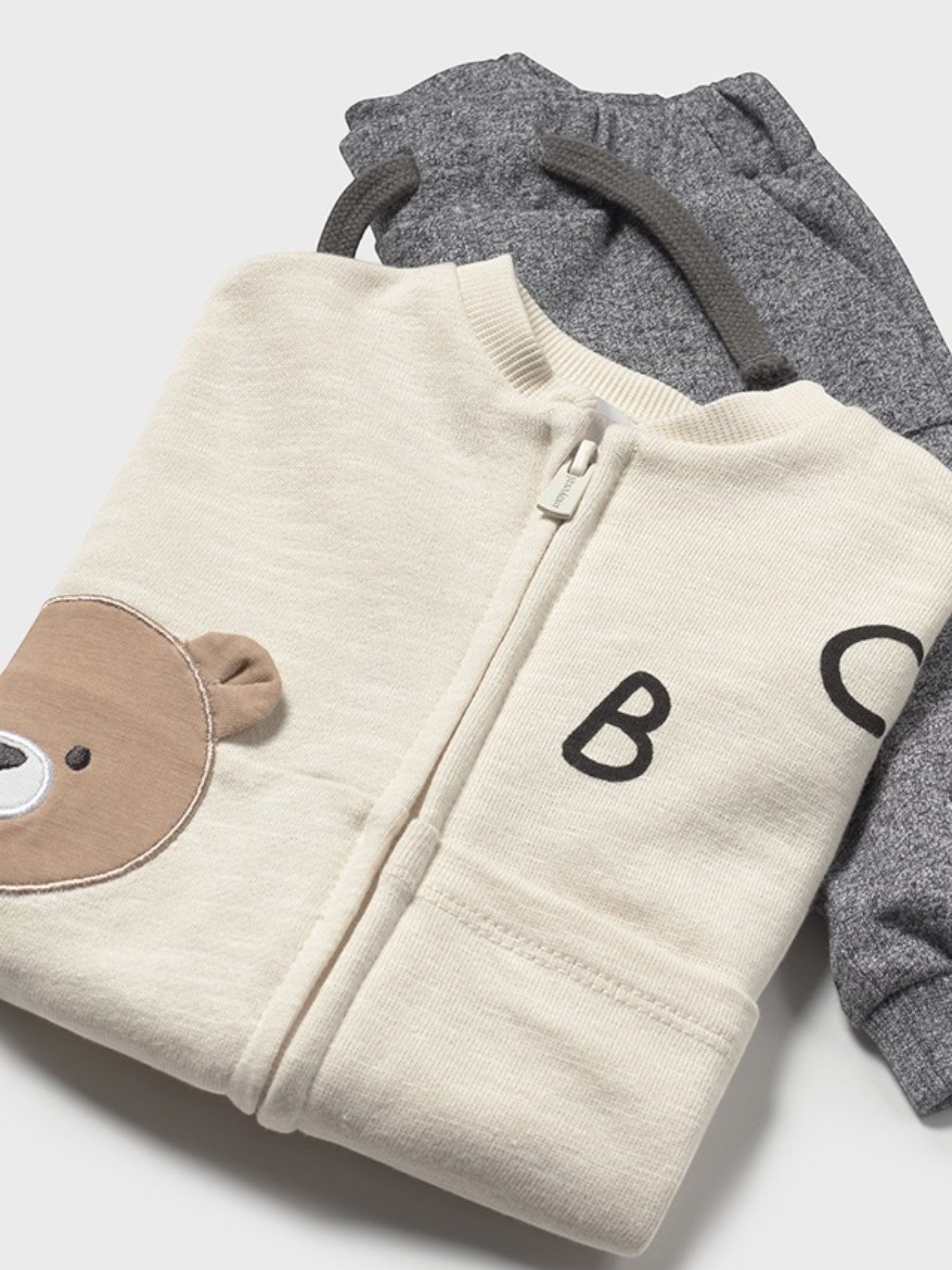 Tuta 3 pezzi maglietta Bimbo GRIGIO 1802 /GR - NANU' BABY