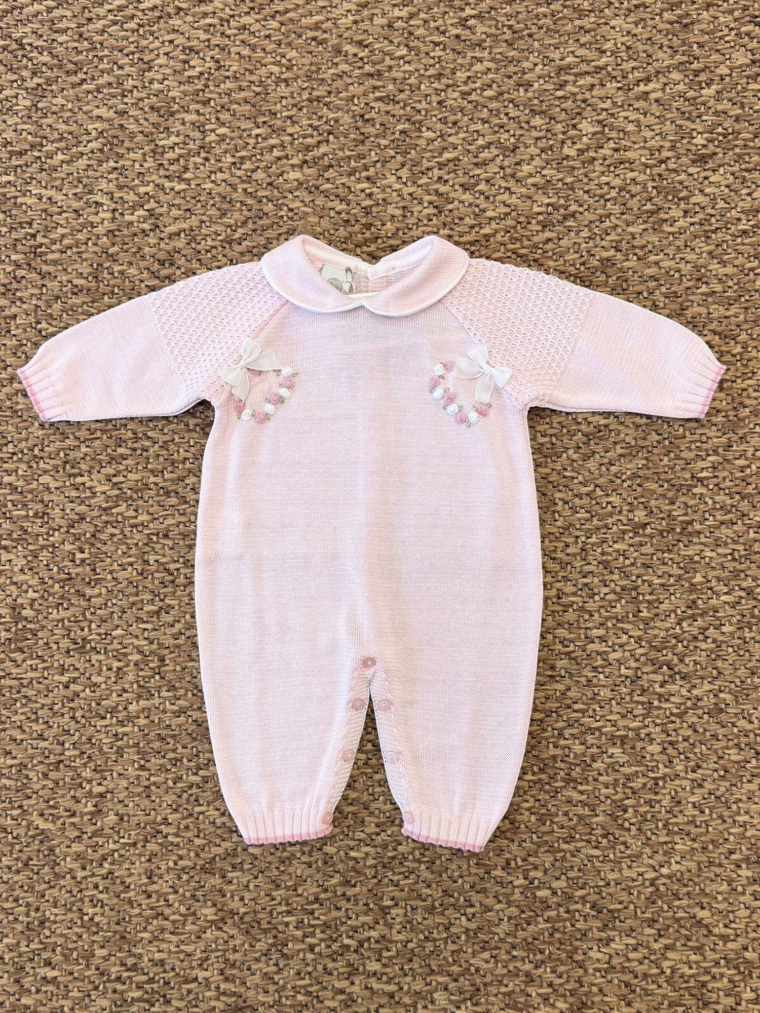 Tutina Neonata ROSA EB2410/R - NANU' BABY