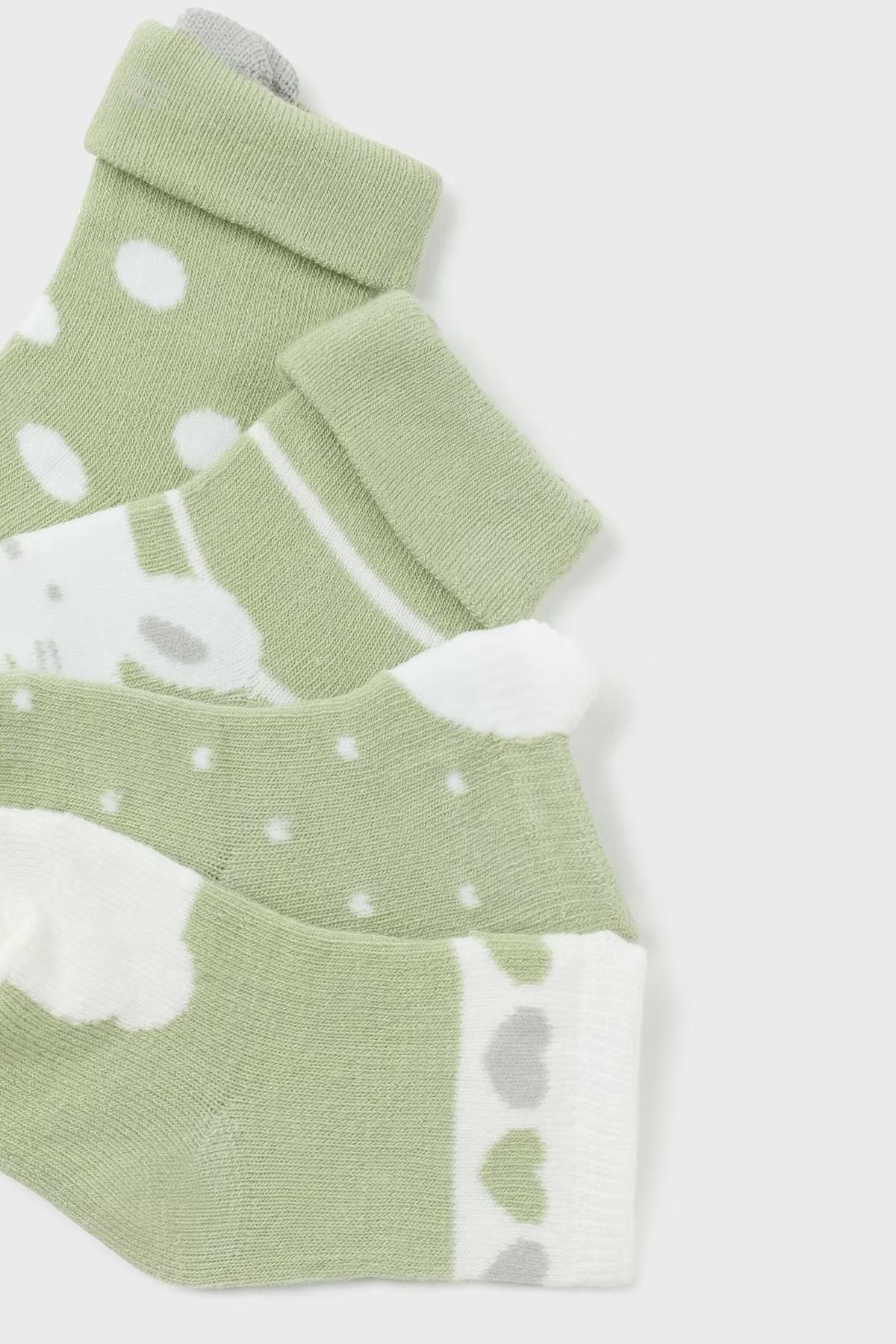 Set 4 calze VERDE 9658/K - NANU' BABY