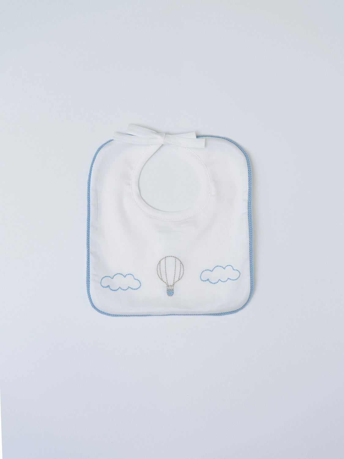 Bavetta Mongolfiera Neonato VANIGLIA IN57BAV/C - NANU' BABY