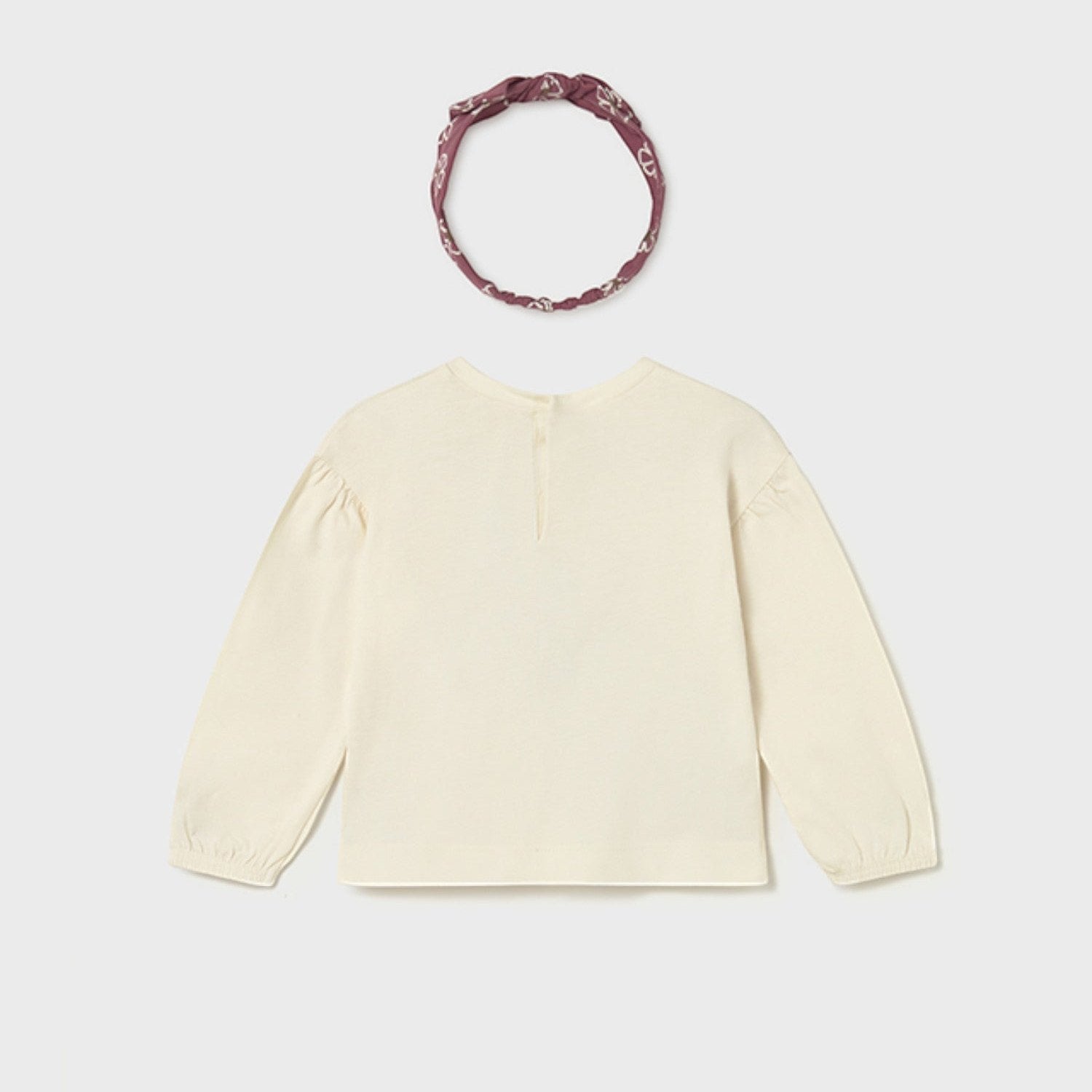 Maglietta cerchietto Bimba PANNA 2078/27 - NANU' BABY