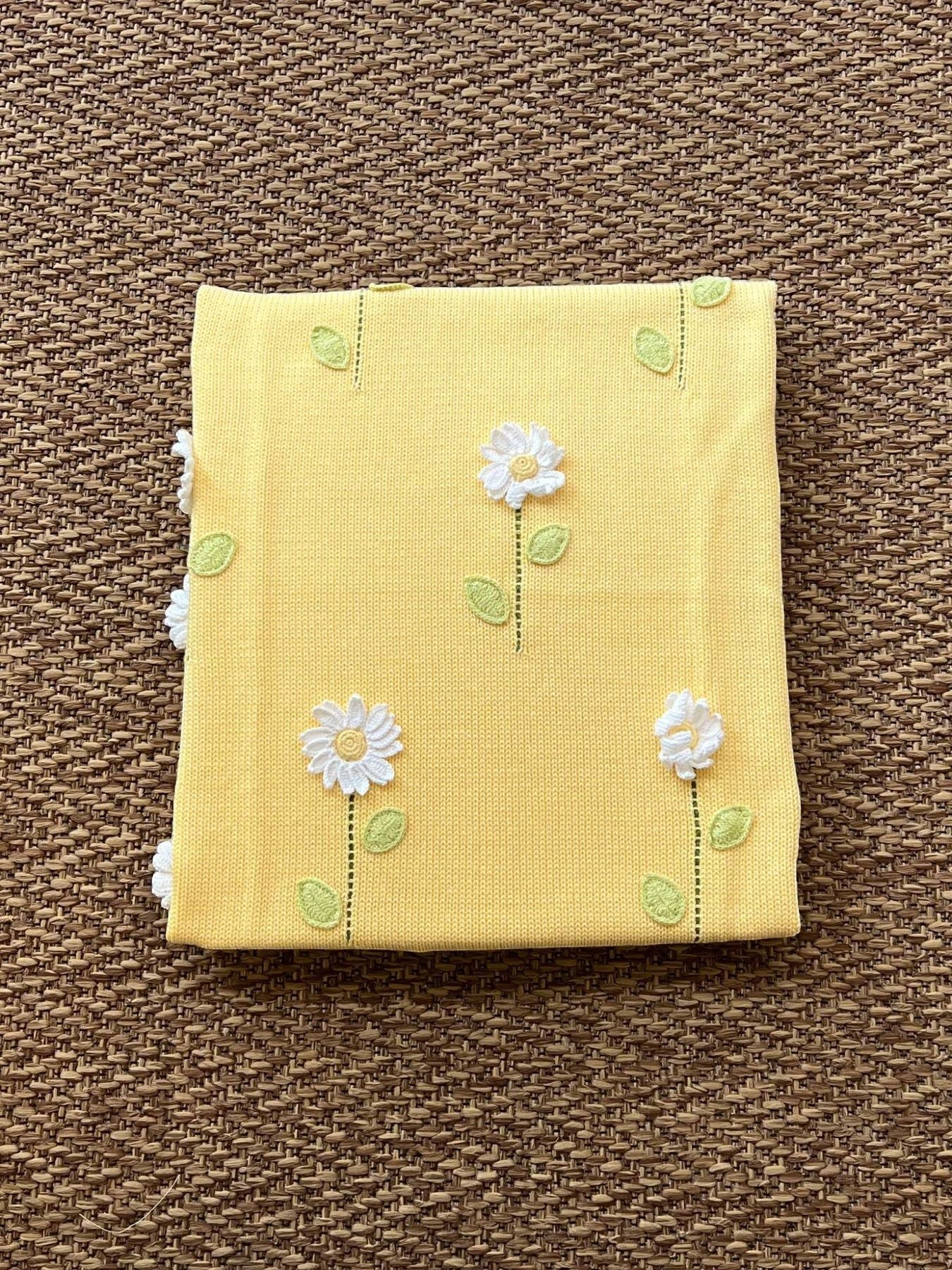 Coperta Neonata GIALLO ZULEYA/CO-G - NANU' BABY