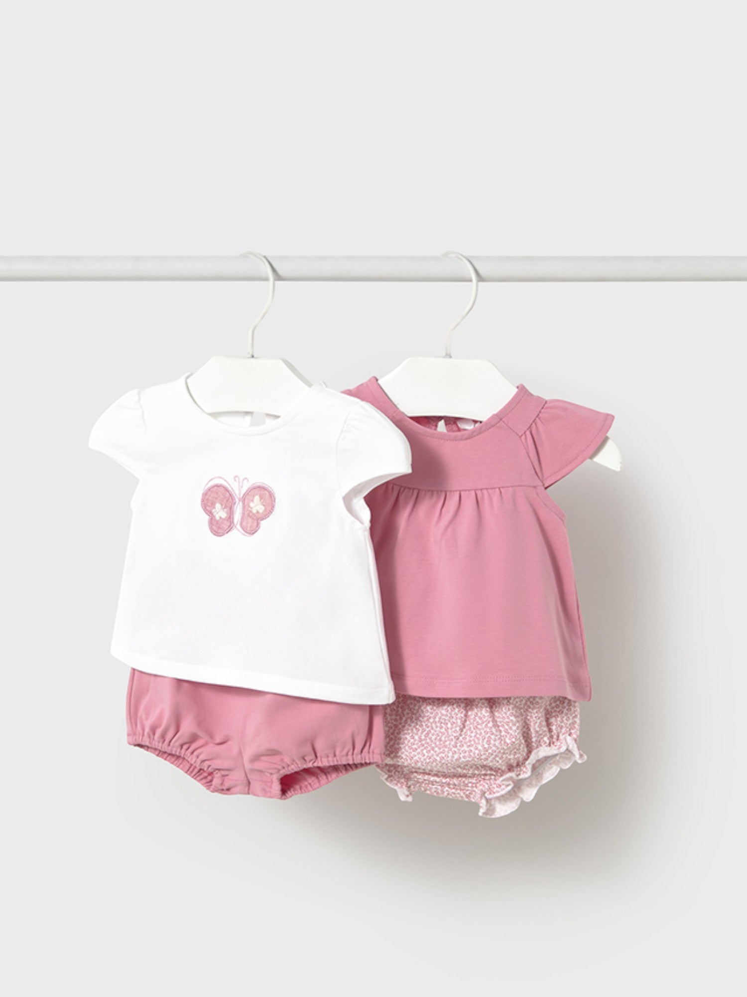 Completo punto 4 pezzi Bimba ROSA 1663 /R - NANU' BABY