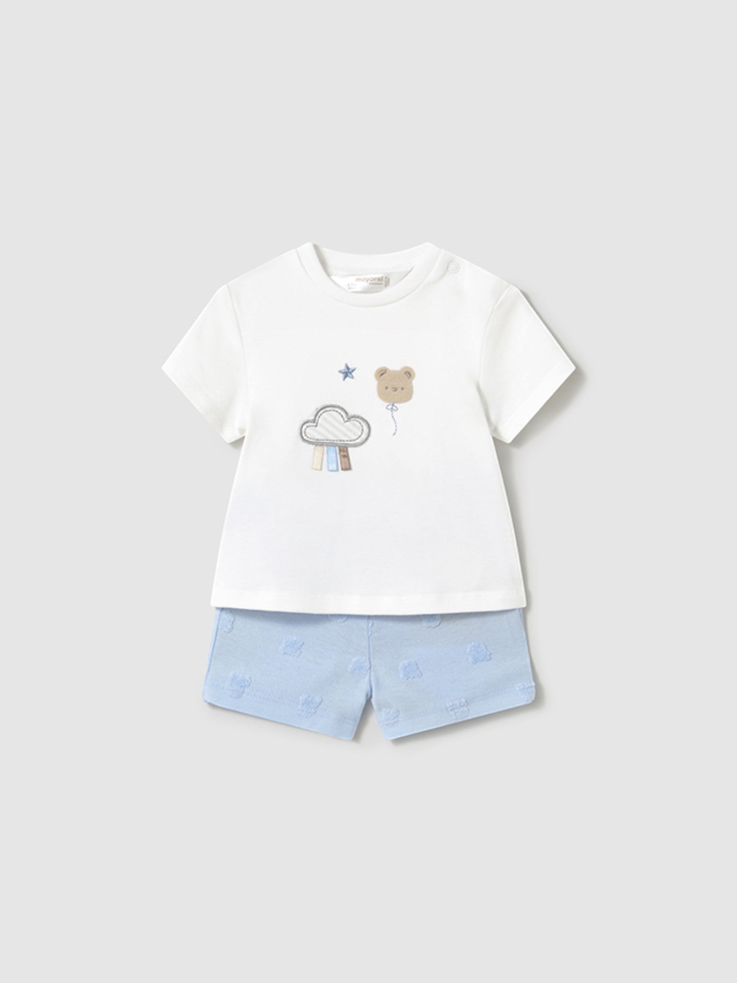 Completo punto 4 pezzi Bimbo CIELO 1609 /C - NANU' BABY