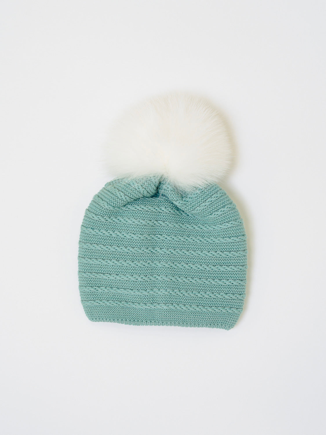Cuffia Neonato VERDE IN6671 - NANU' BABY