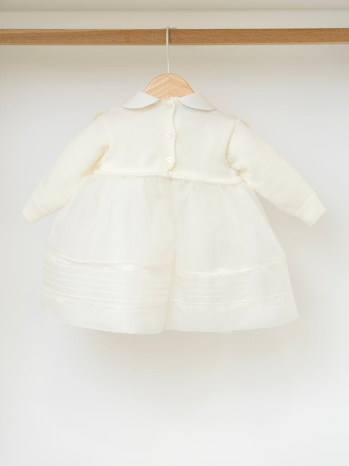 Abito Cerimonia Bimba AVORIO MARIANNA/VC - NANU' BABY