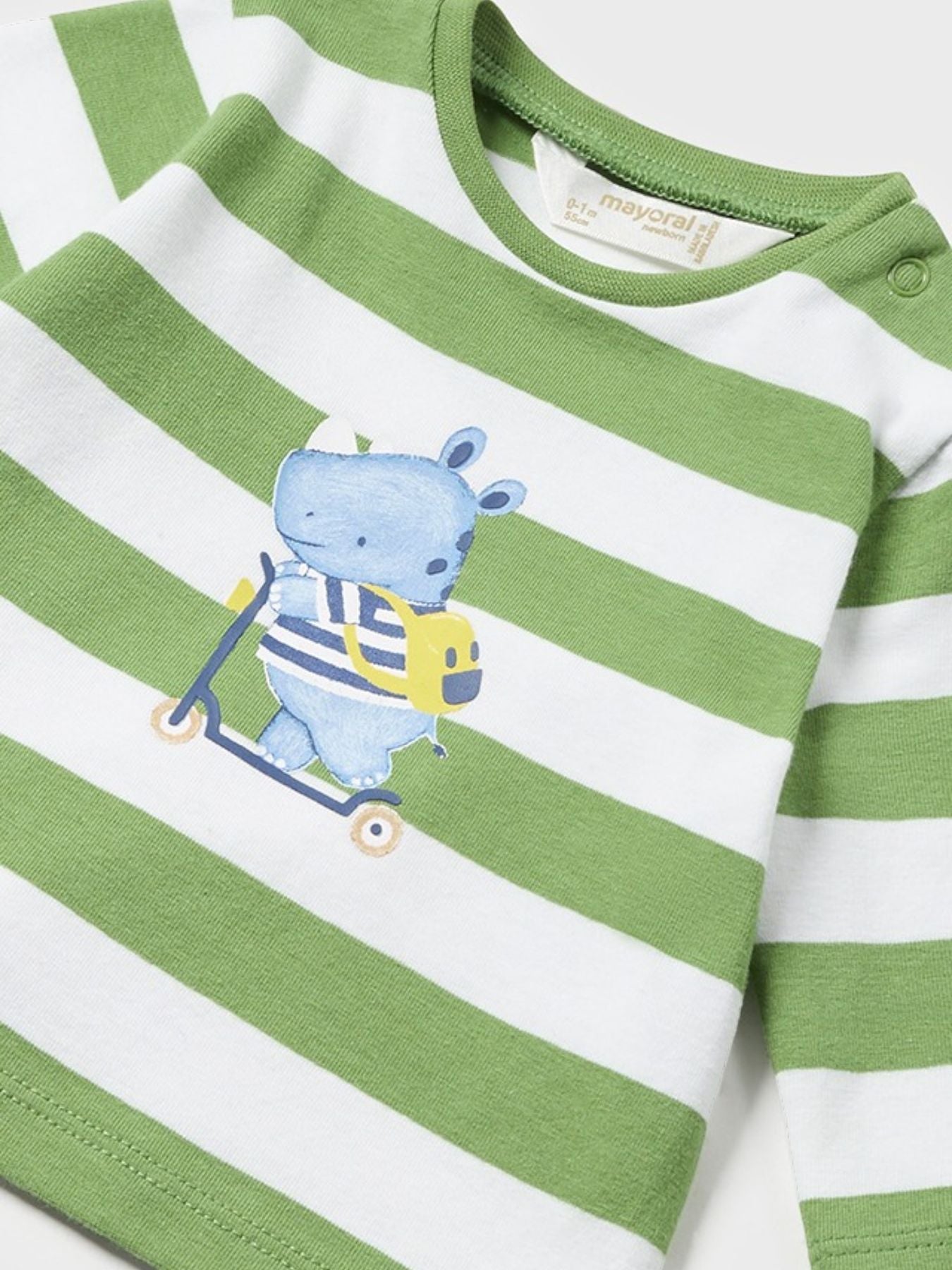 Set 2 maglie m/l Bimbo VERDE 1004/L - NANU' BABY
