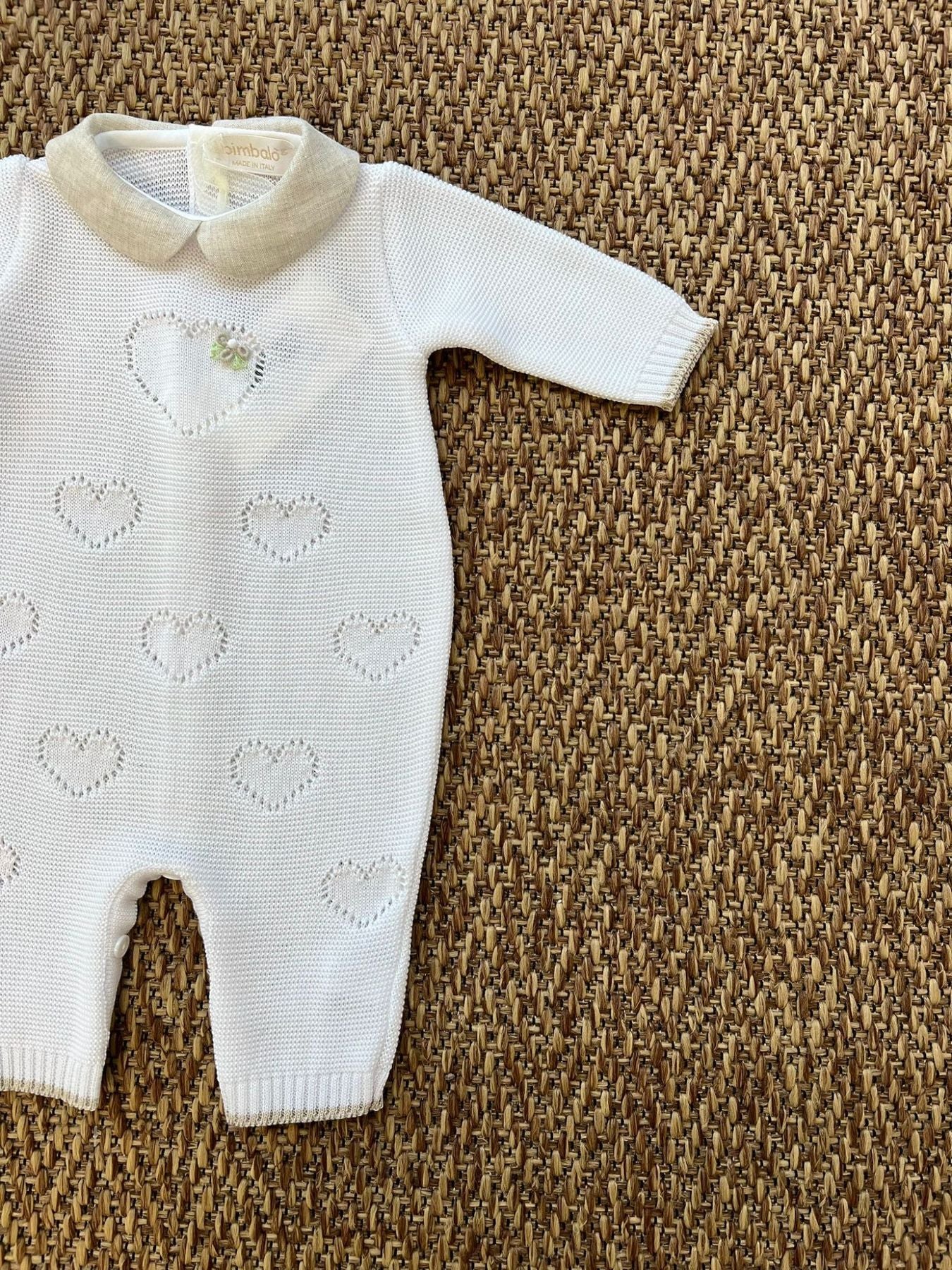 TUTINA Neonata BIANCO CUORE 7137 - NANU' BABY