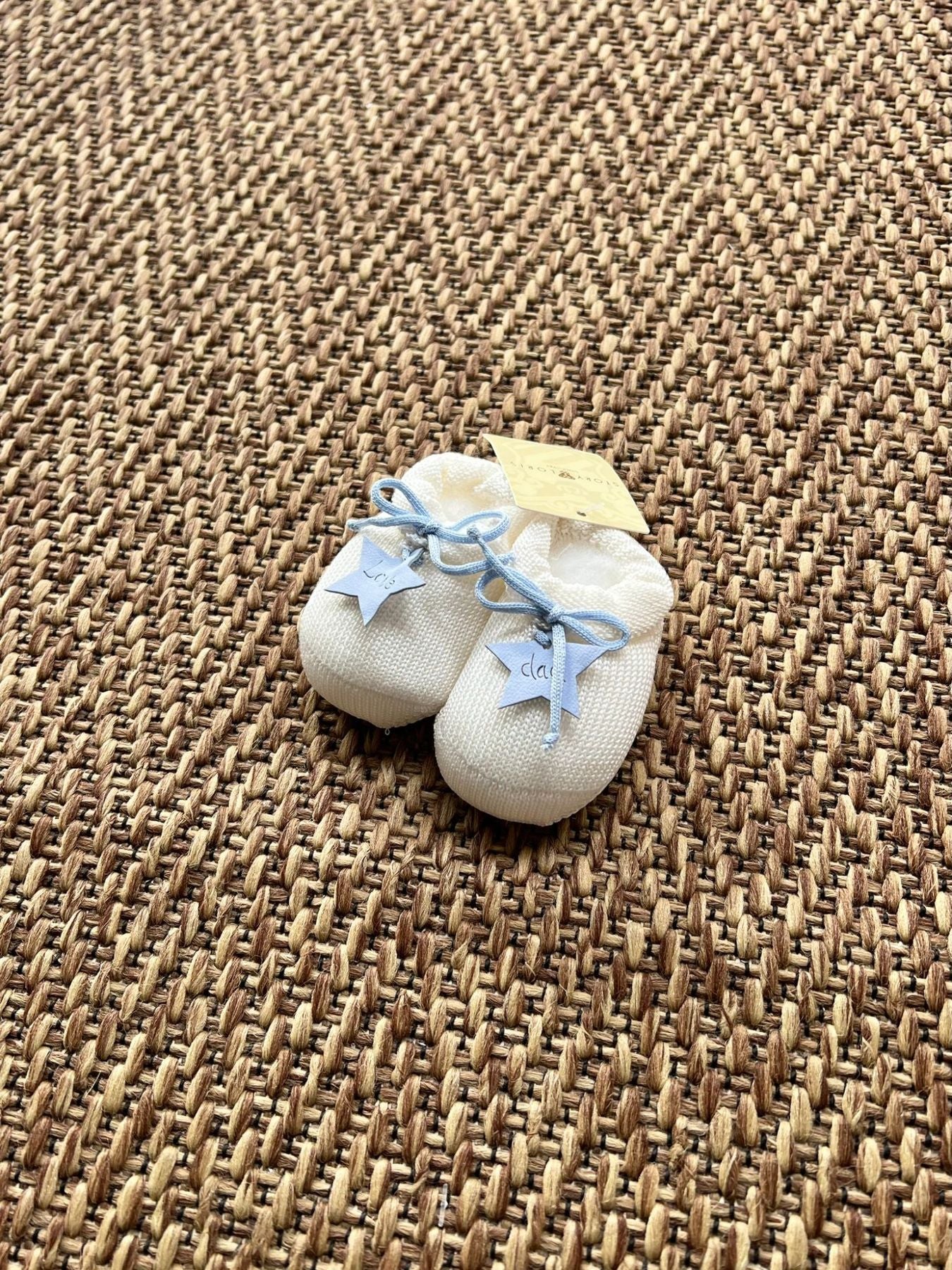Babbucce Neonato CIELO 8639/P - NANU' BABY