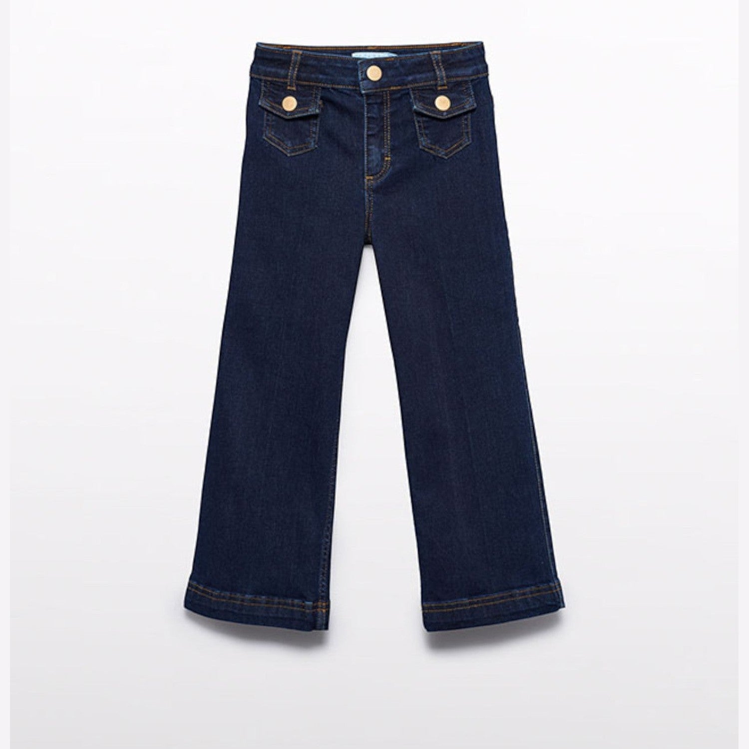 Pantalone denim palazzo Bimba Blu 5722/5 - NANU' BABY