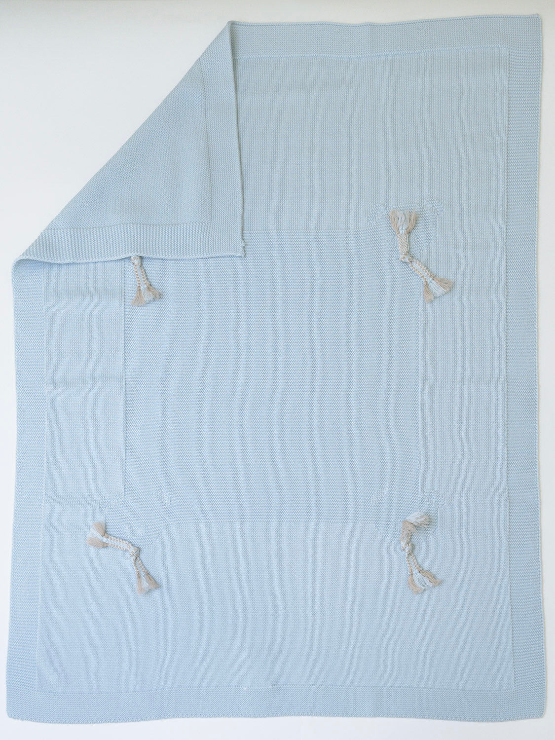 Coperta Orsetto Neonato CIELO IN5380/C - NANU' BABY