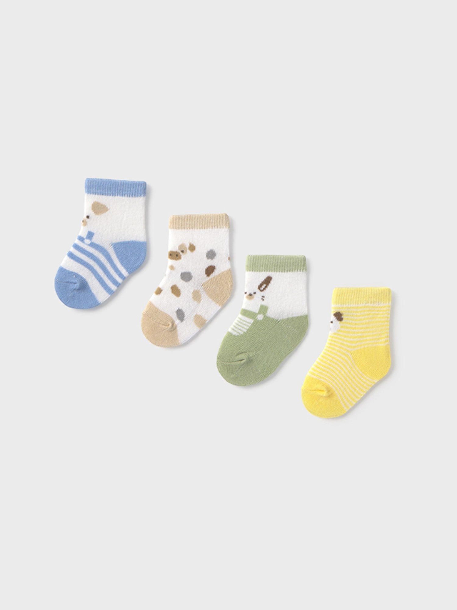 Set 4 calze MULTICOLORE 9862 /MU - NANU' BABY
