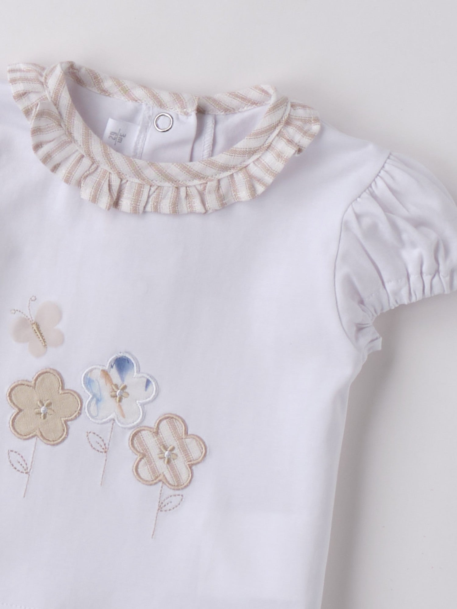 T-shirt Bimba BIANCO 3B724/0113 - NANU' BABY