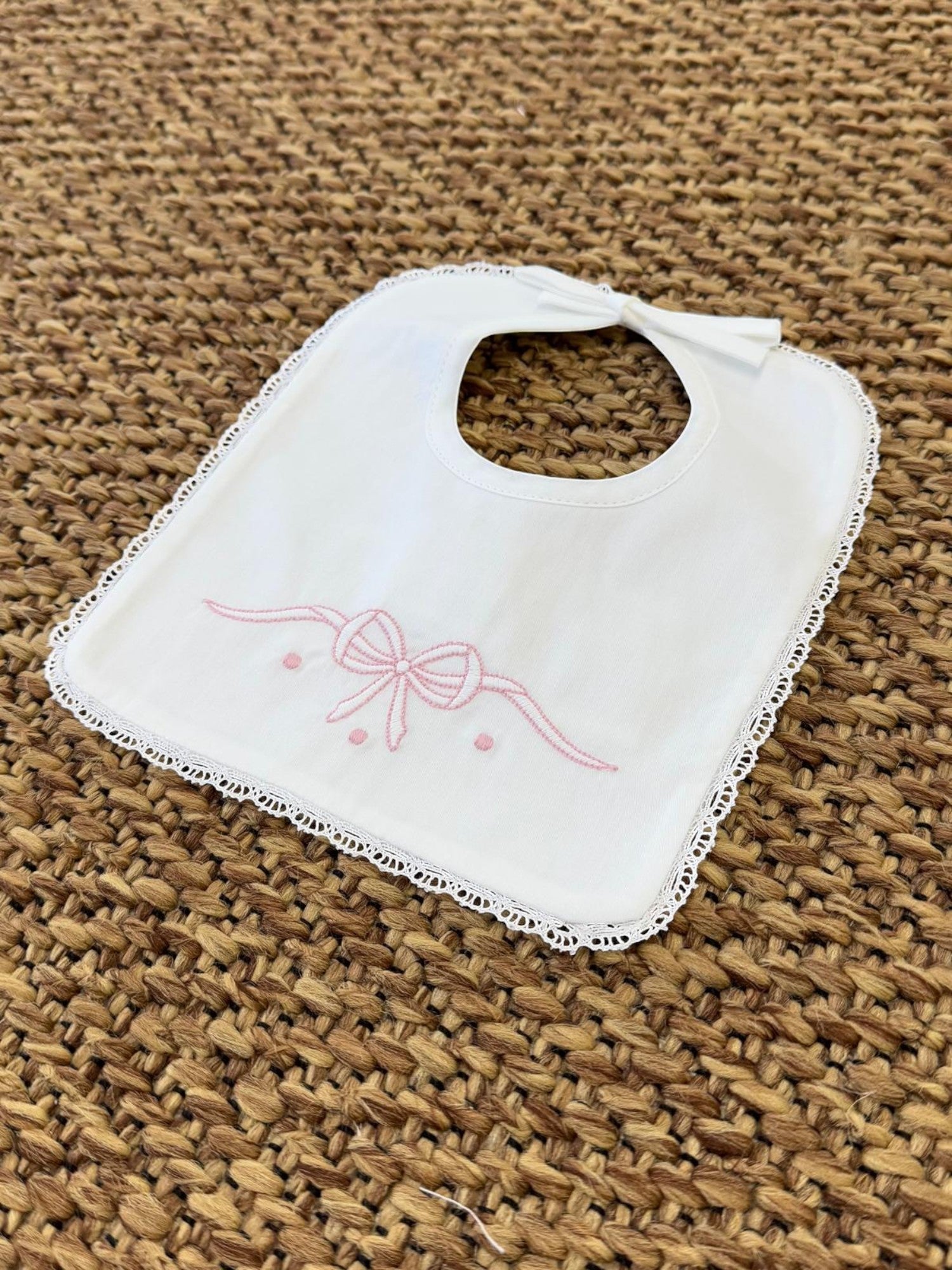 Bavetta Neonata BIANCO EB23BAV - NANU' BABY