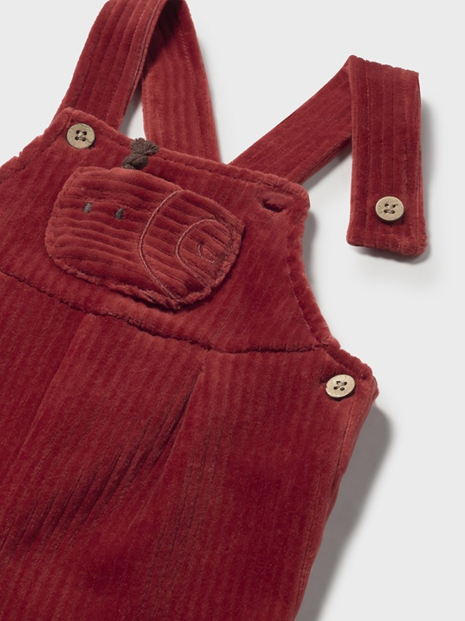 Salopette Bimbo Rosso 2635/30 - NANU' BABY