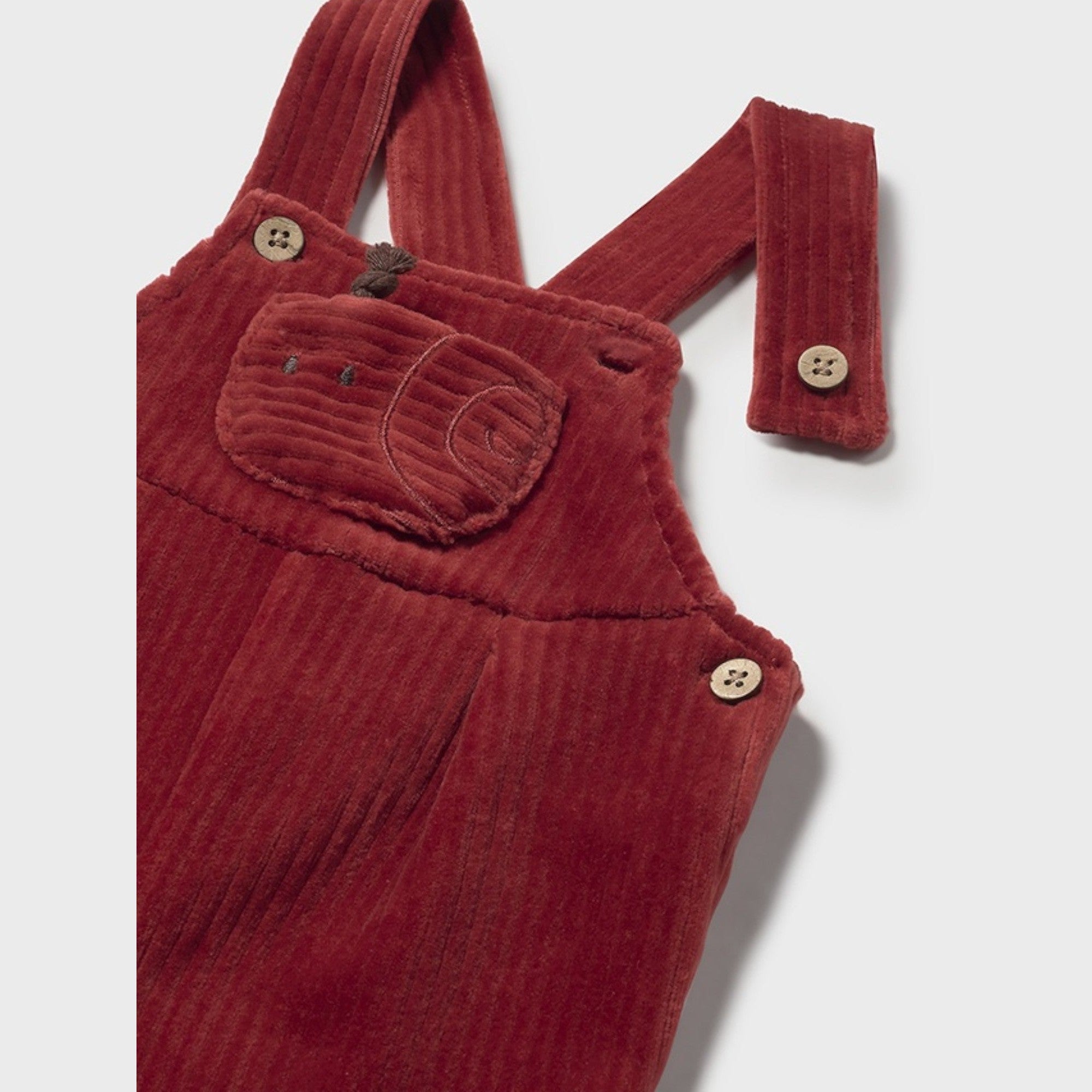 Salopette Bimbo Rosso 2635/30 - NANU' BABY